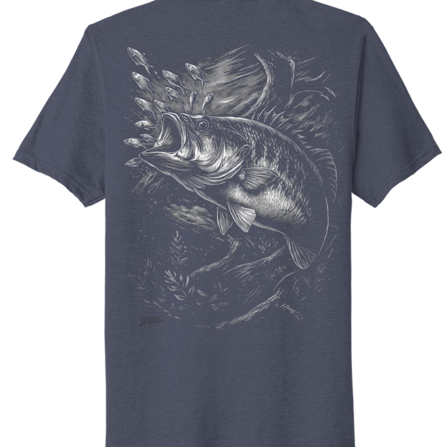Team Navy Heather - BACK