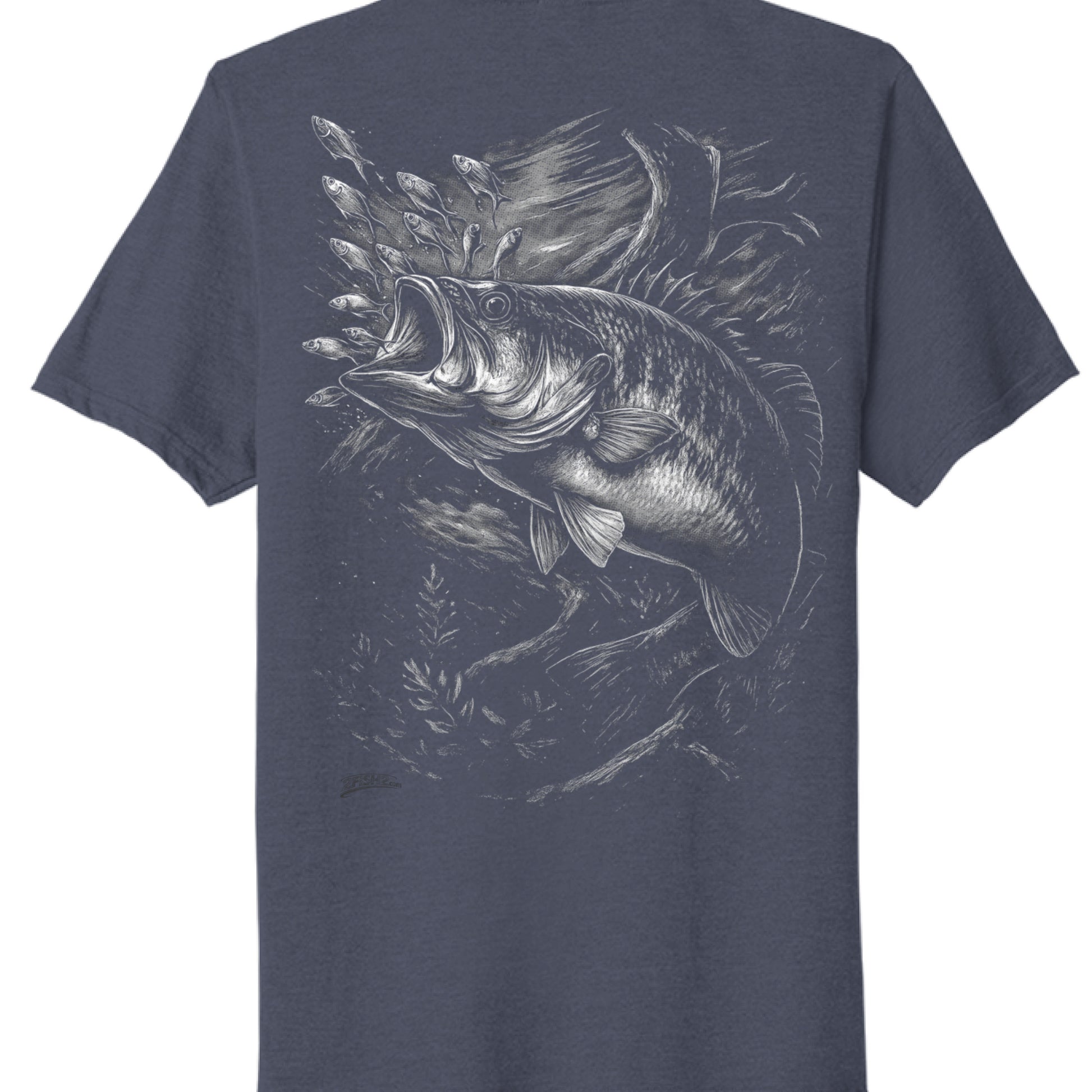 Team Navy Heather - BACK