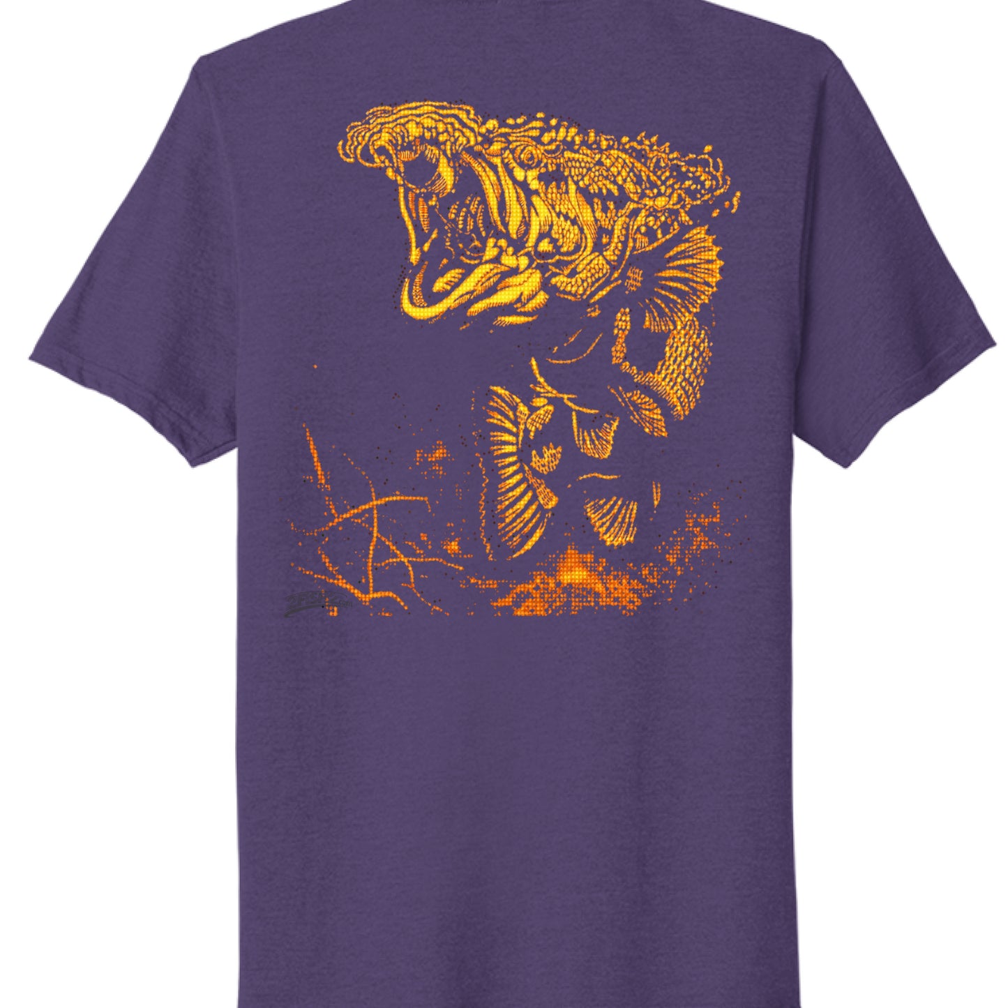 Team Purple Heather - BACK