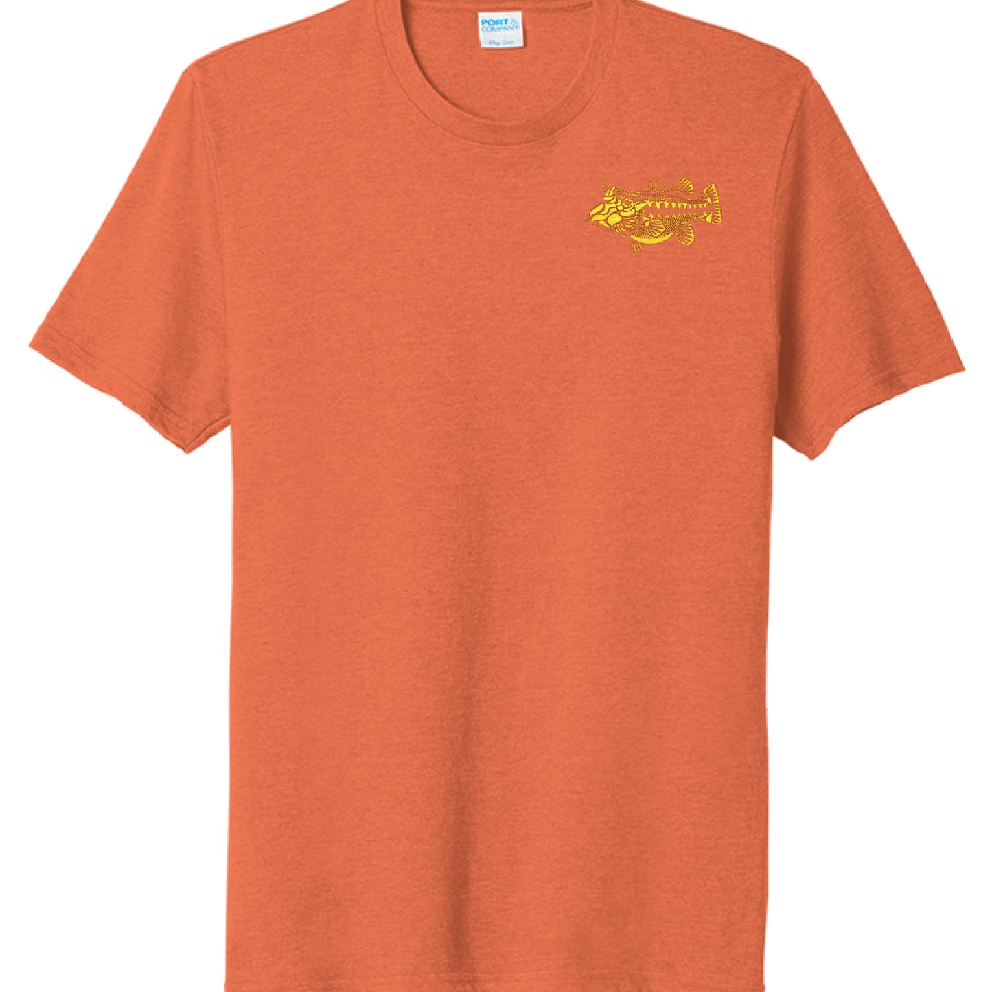 Deep Orange Heather - FRONT