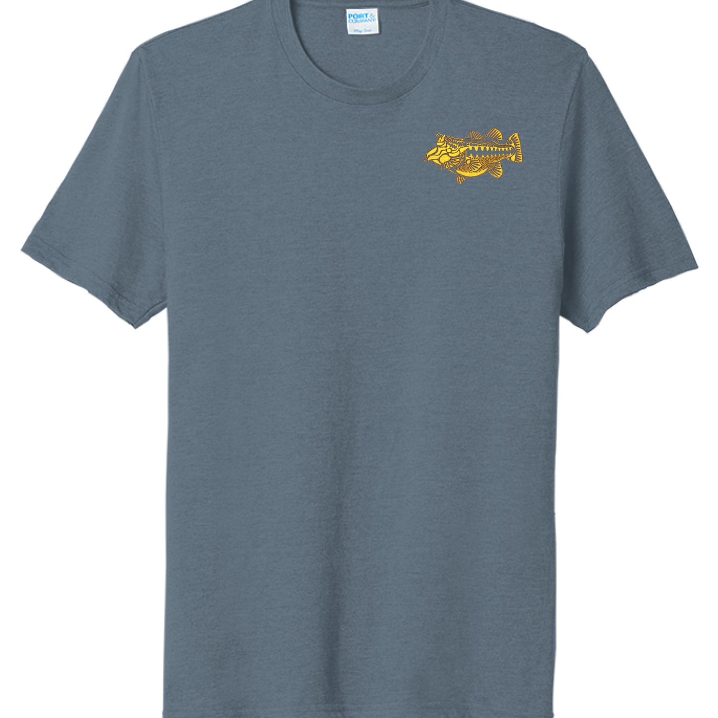 Steel Blue Heather - FRONT