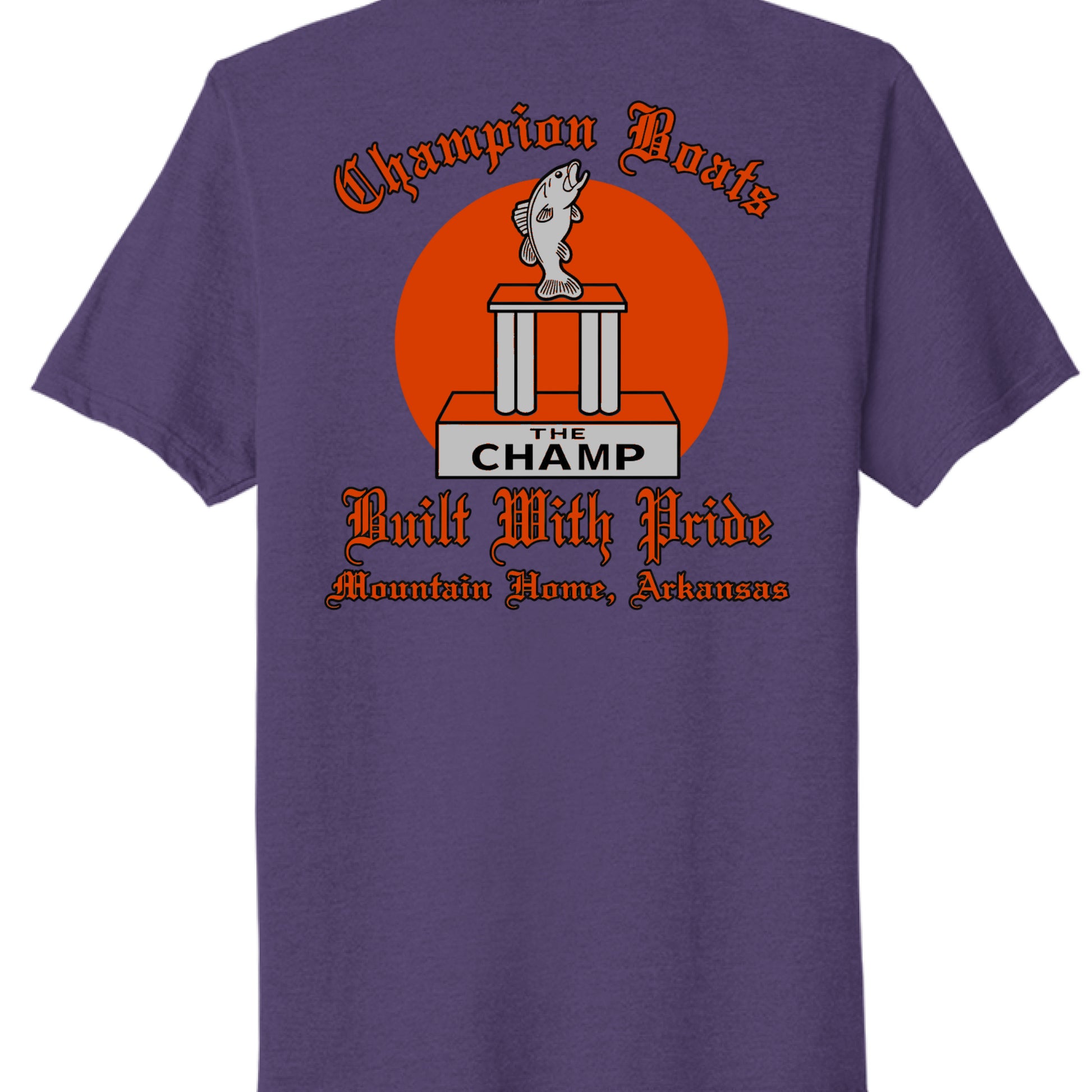 Team Purple Heather - BACK
