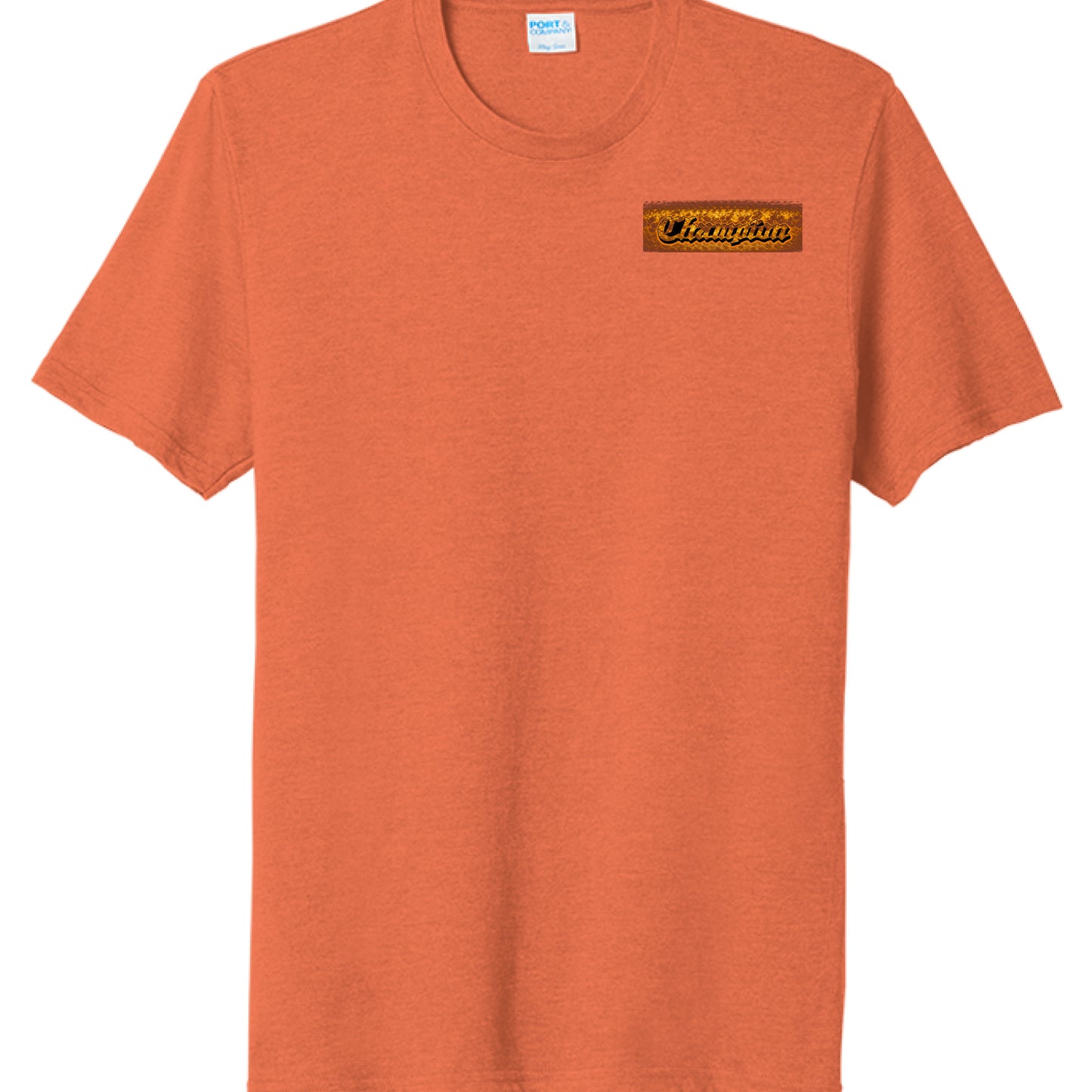 Deep Orange Heather - FRONT