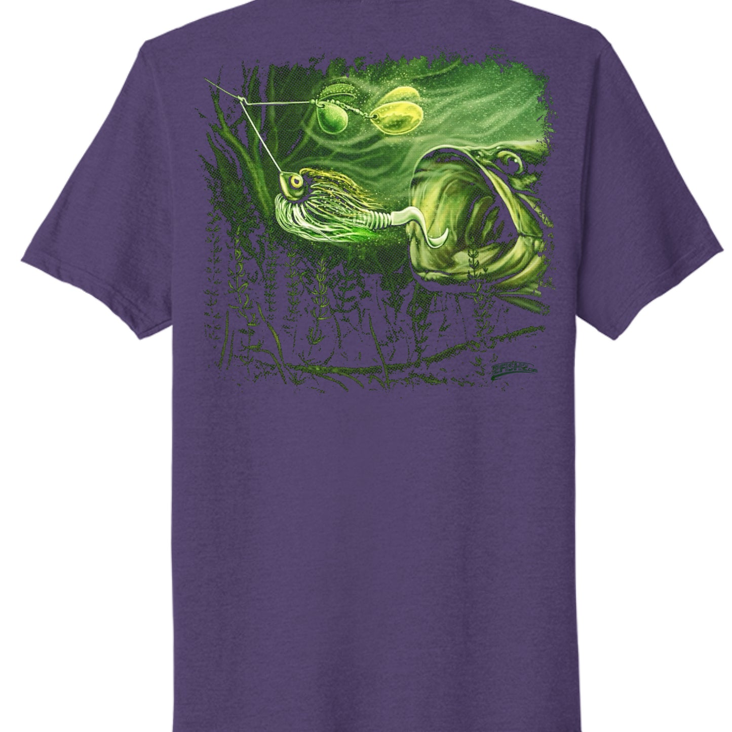 Team Purple Heather - BACK