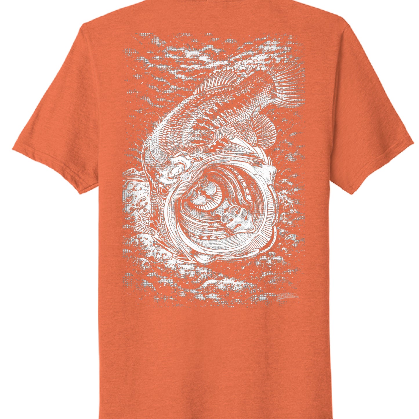 Deep Orange Heather - BACK