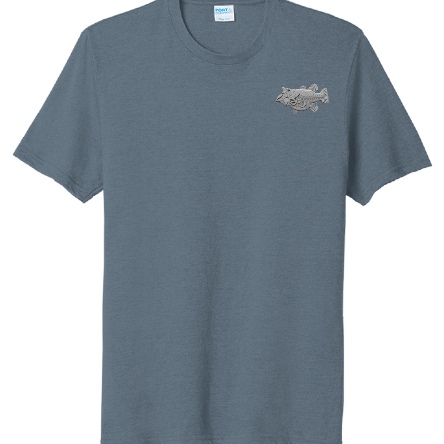 Steel Blue Heather - FRONT