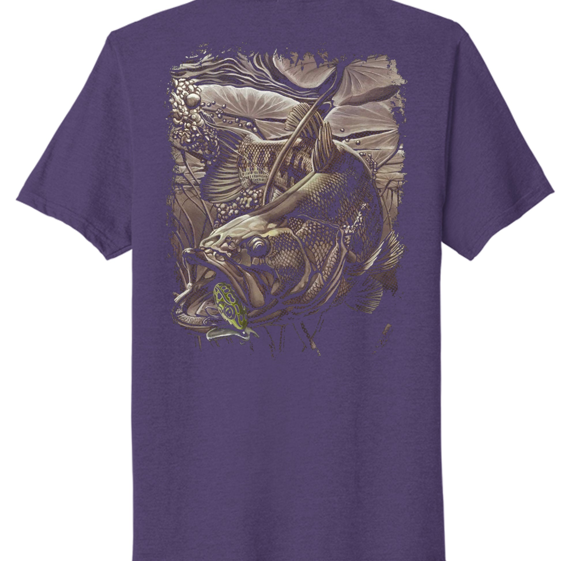 Team Purple Heather - BACK