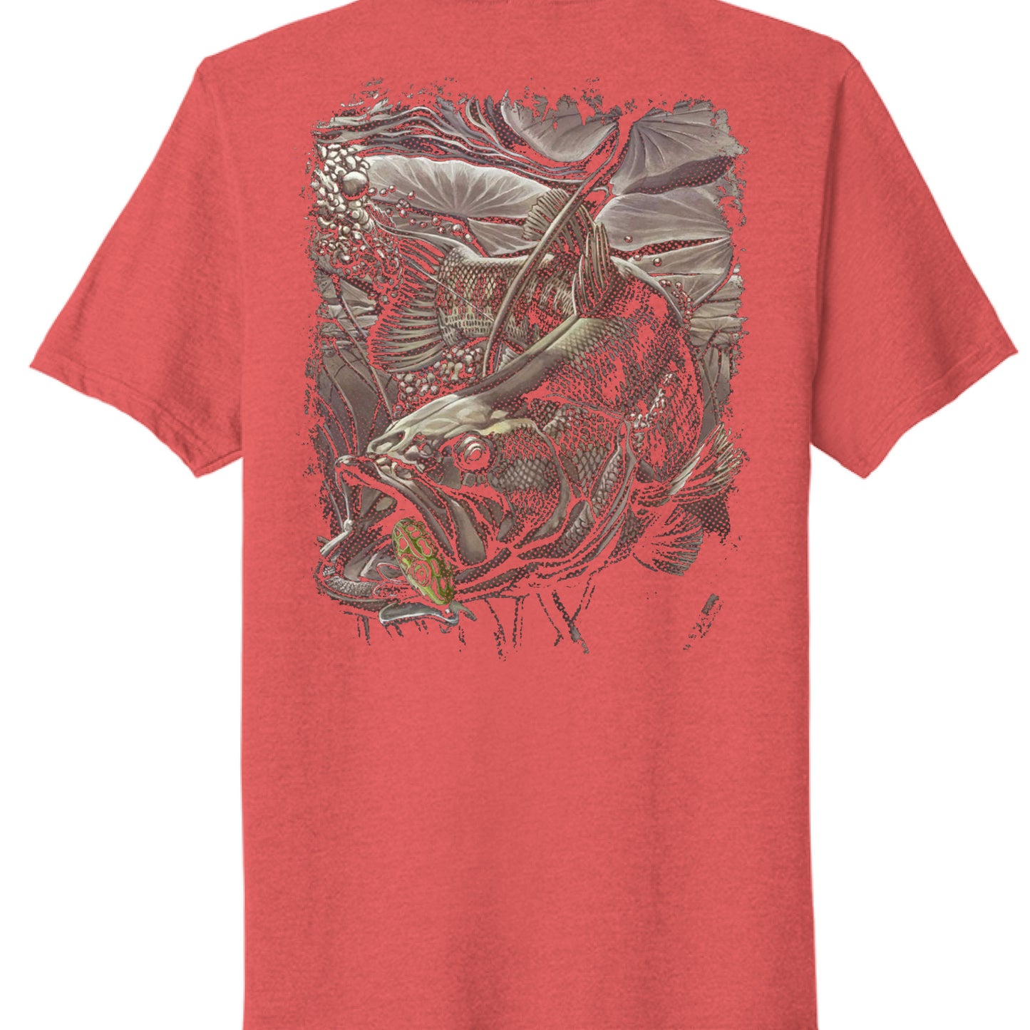 Bright Red Heather - BACK