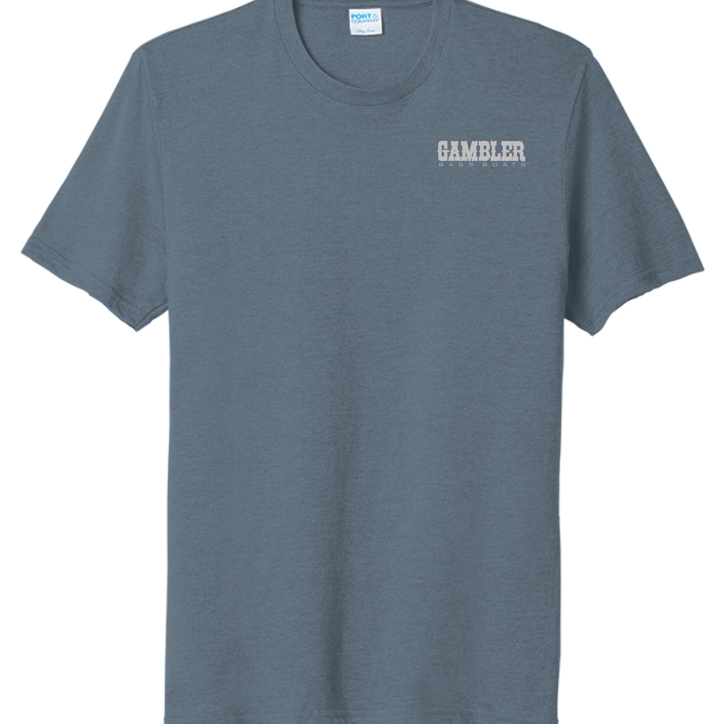 Steel Blue Heather - FRONT