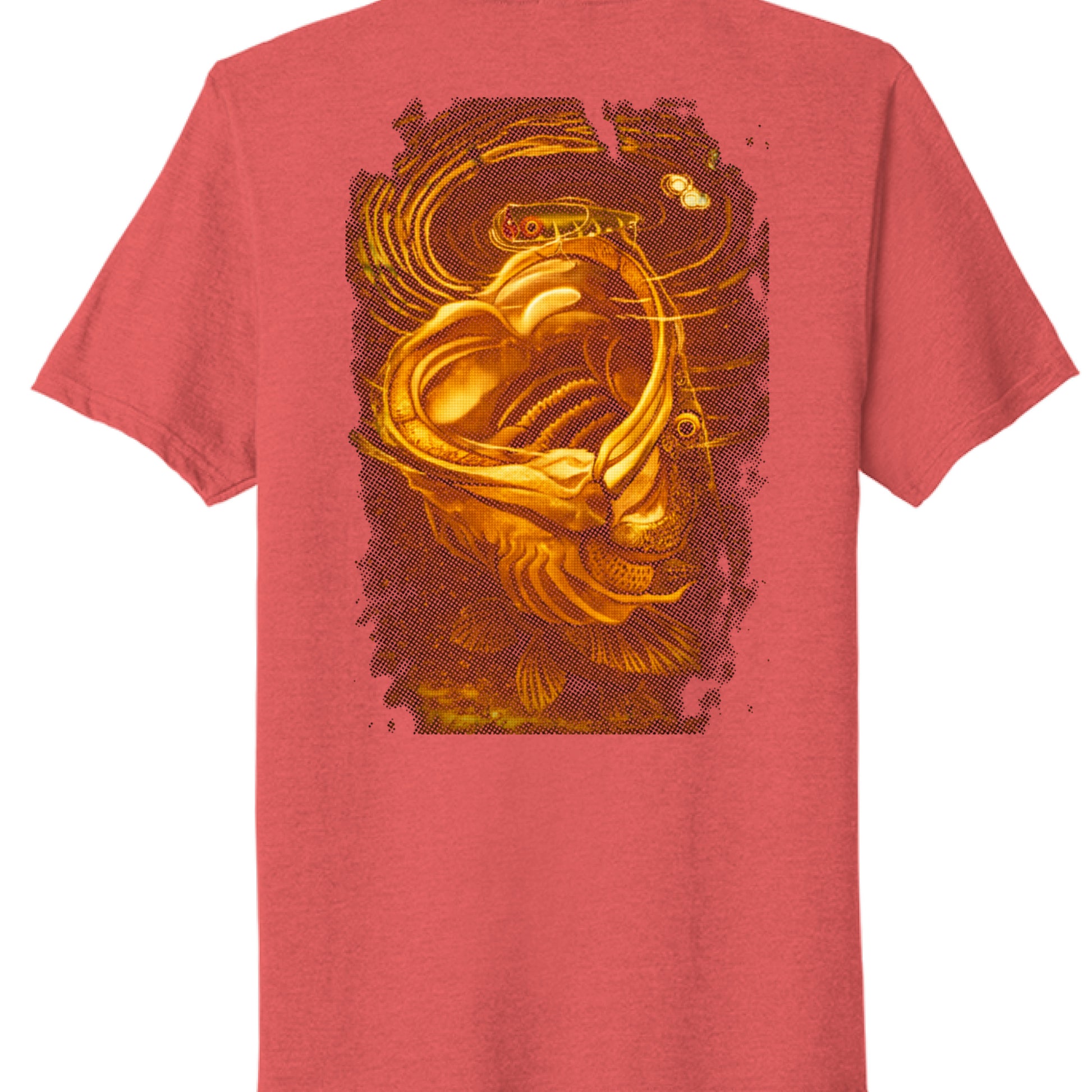 Bright Red Heather - BACK