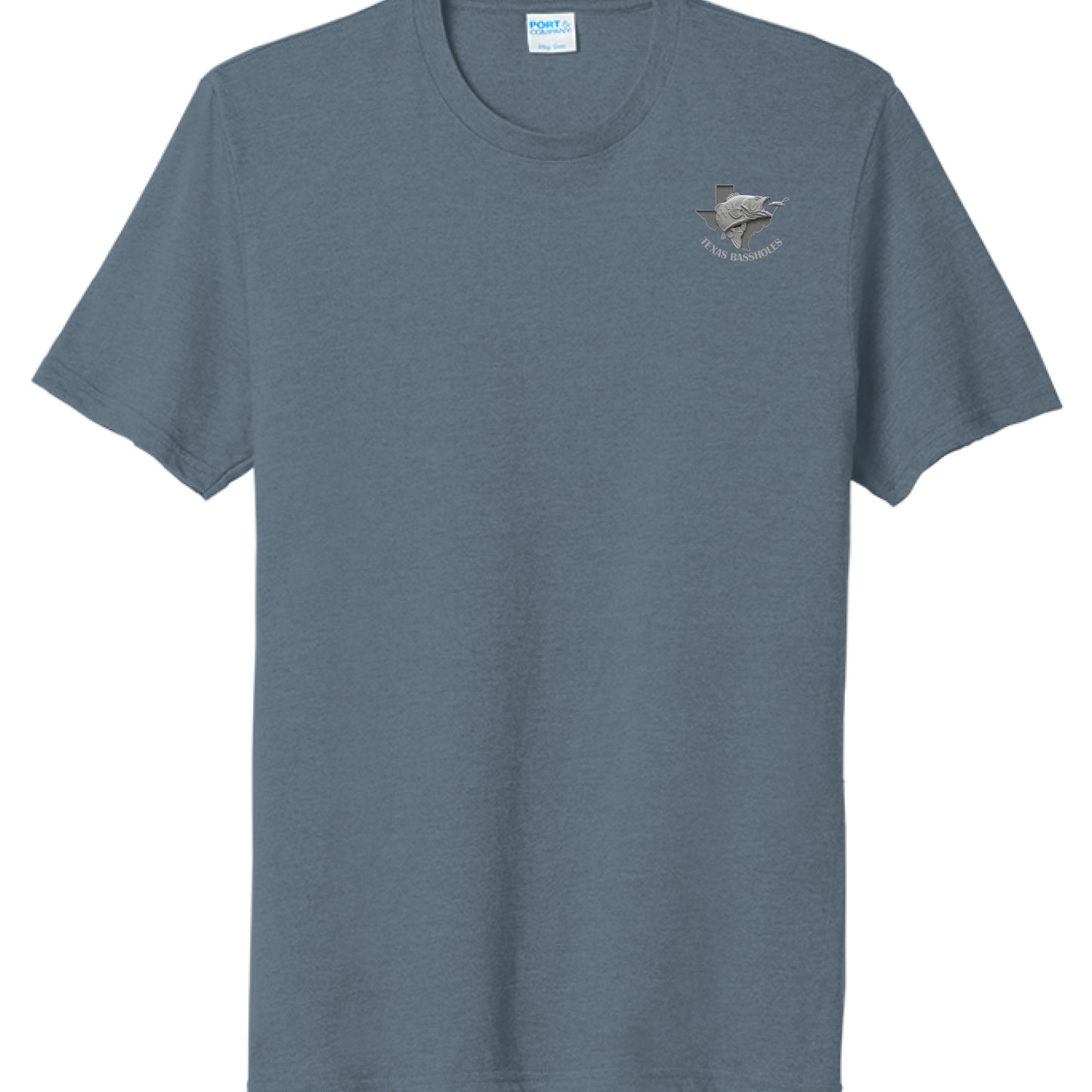 Steel Blue Heather - FRONT