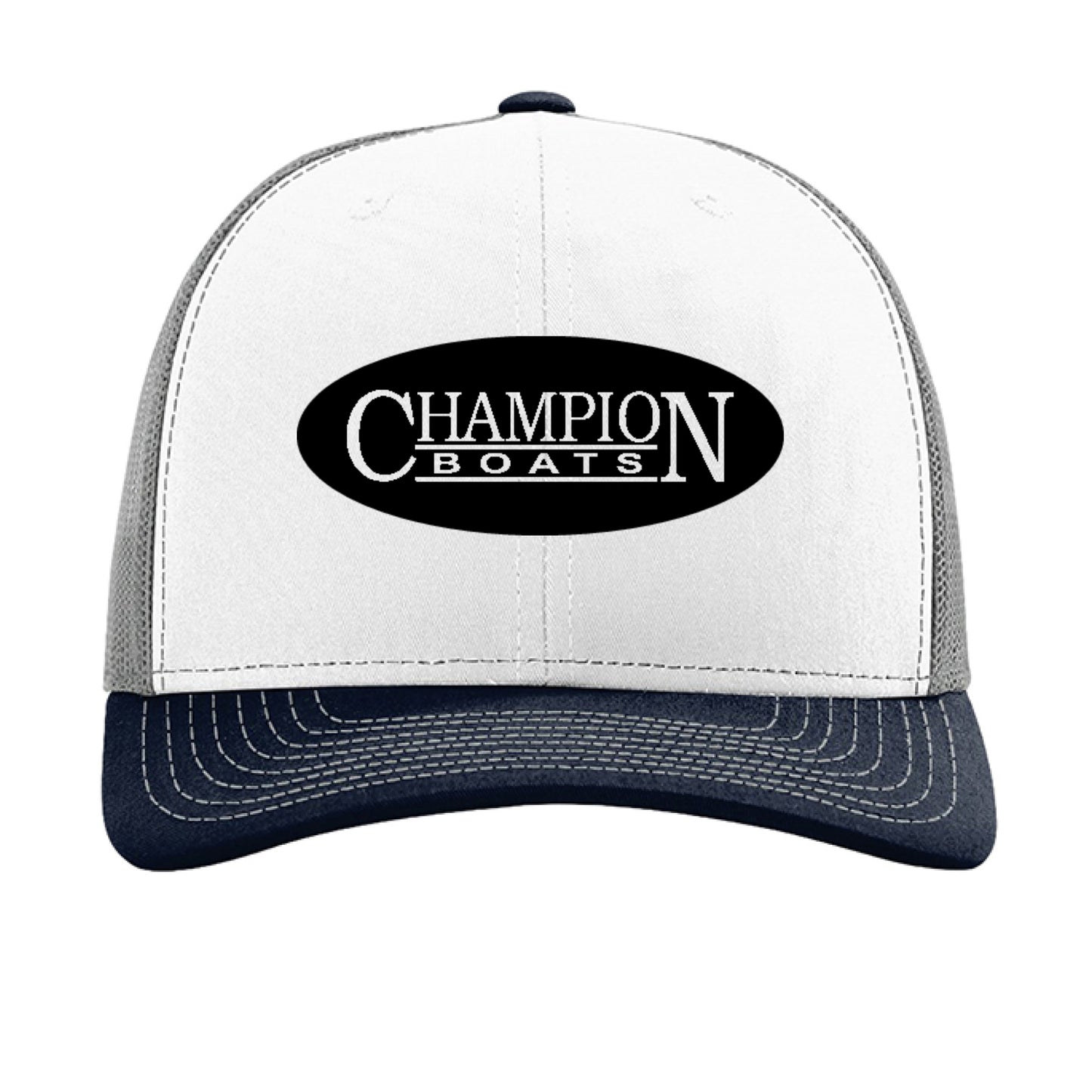 White/ Aluminum/ Navy - FRONT