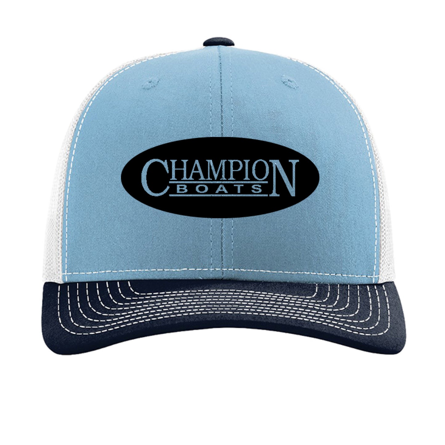 Columbia Blue/ White/ Navy - FRONT