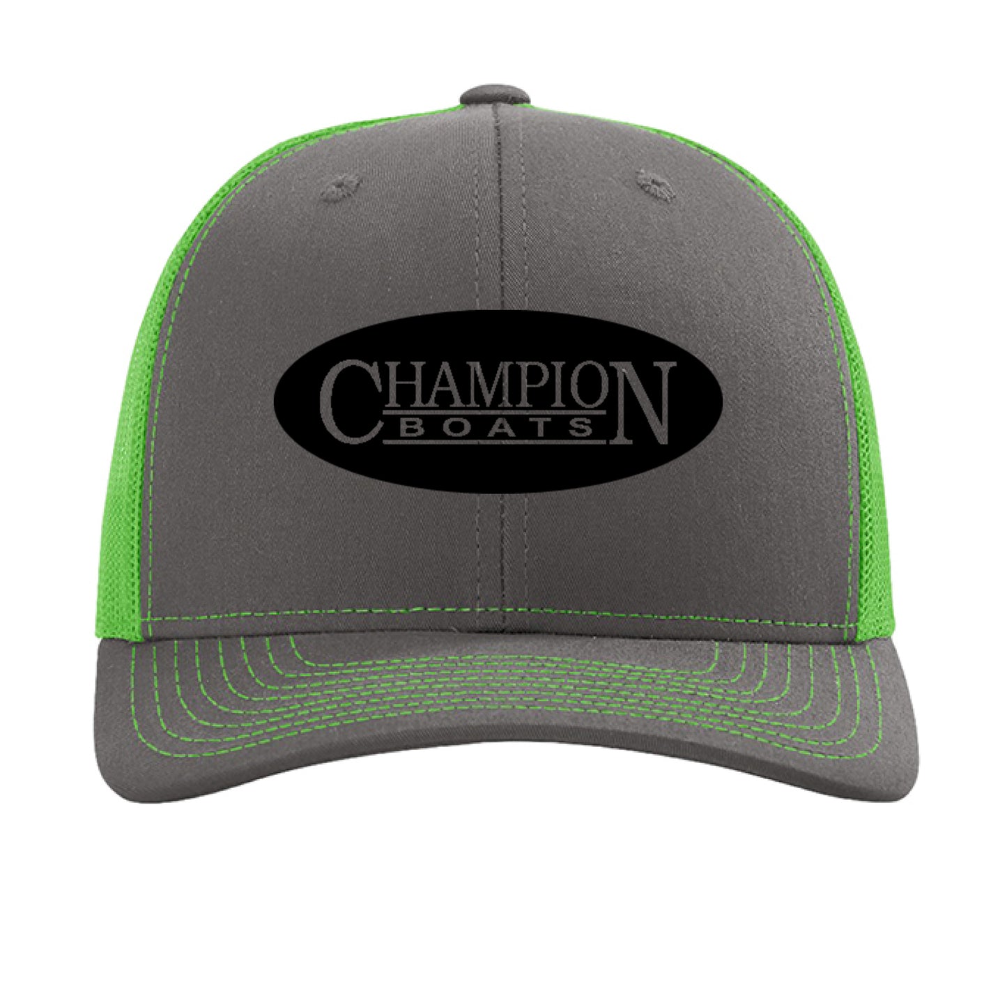 Charcoal/ Neon Green - FRONT