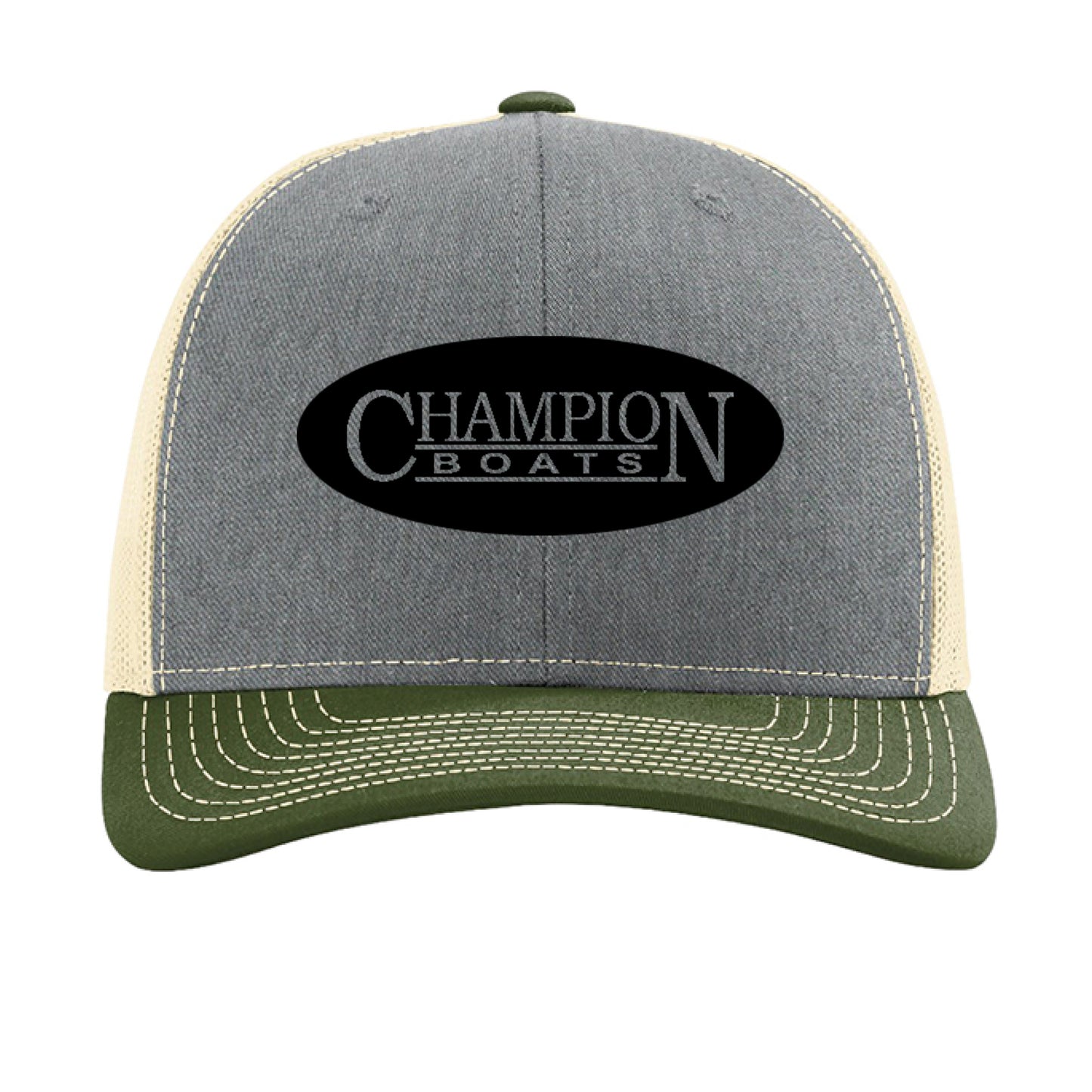 Heather Grey/ Birch/ Army Olive - FRONT
