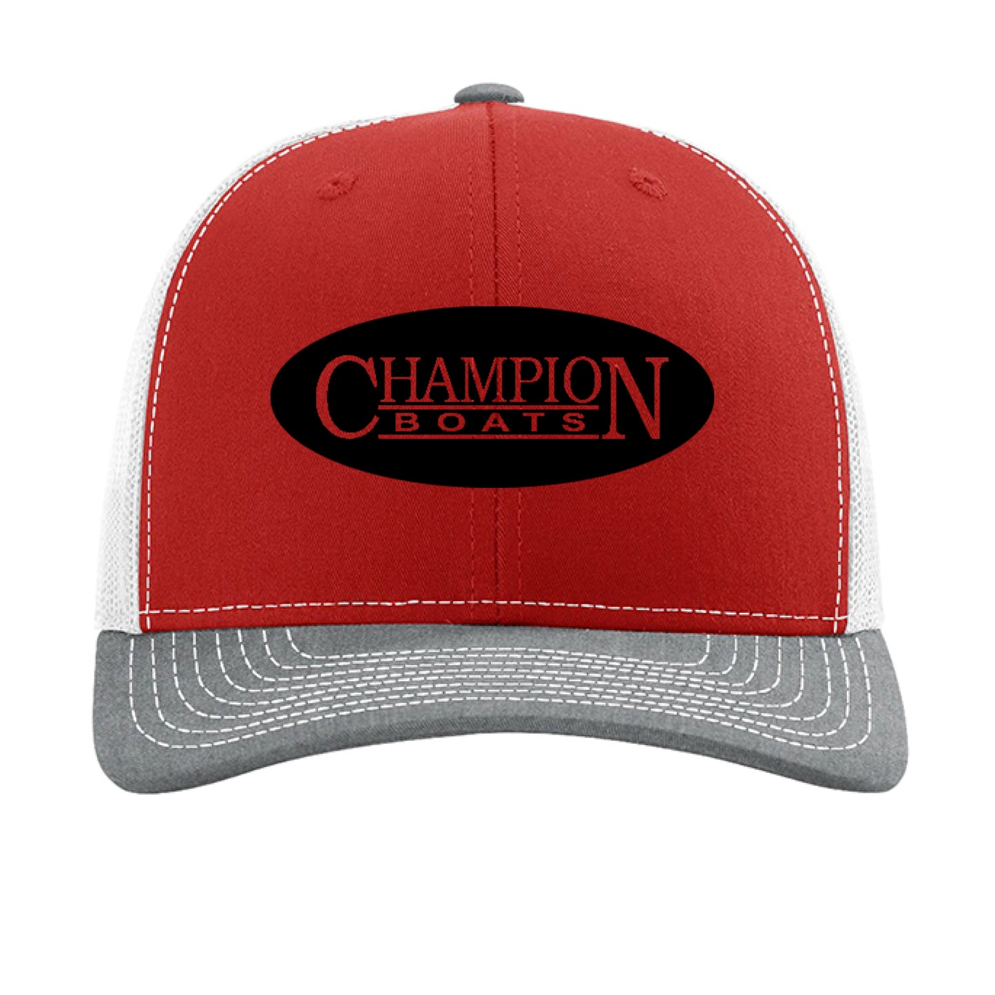 Red/ White/ Heather Grey - FRONT