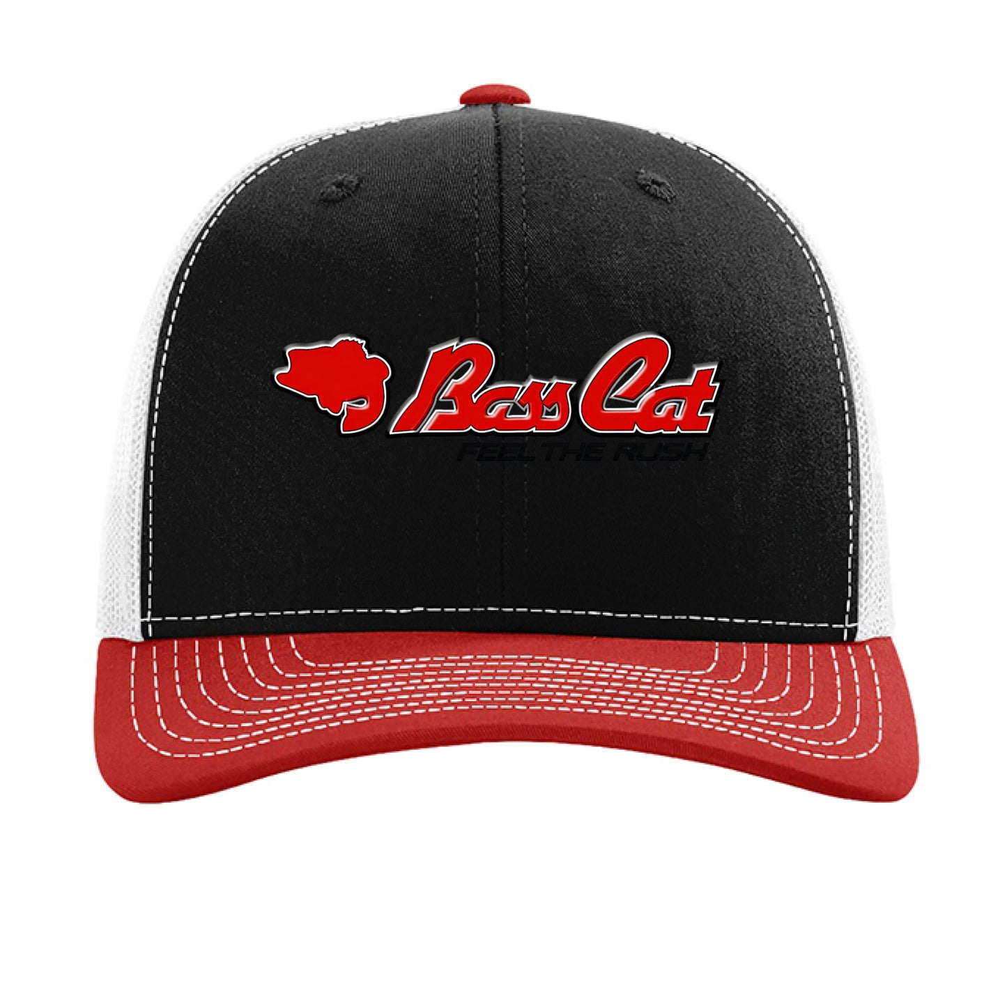 Black/ White/ Red - FRONT