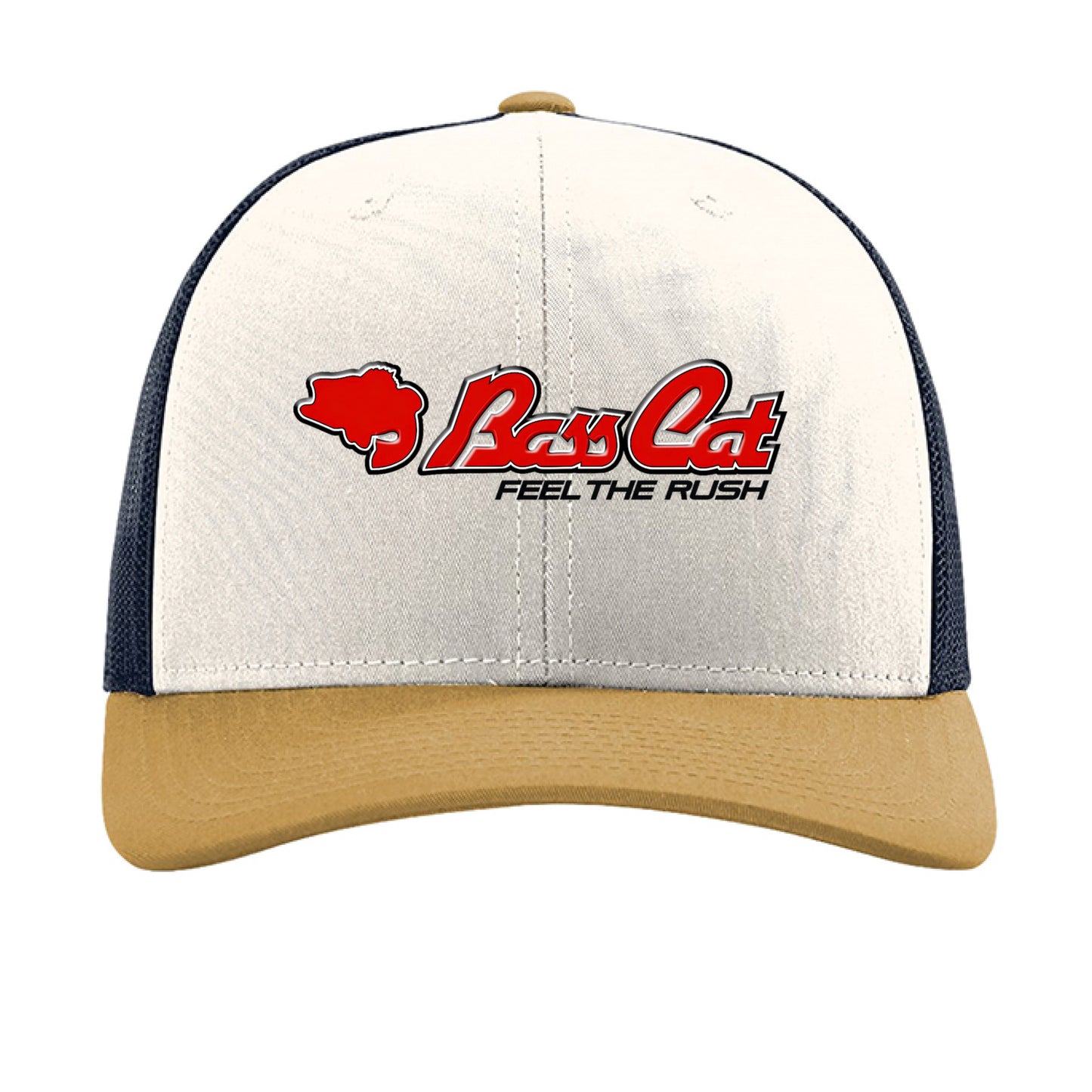 Cream/ Navy/ Amber Gold - FRONT
