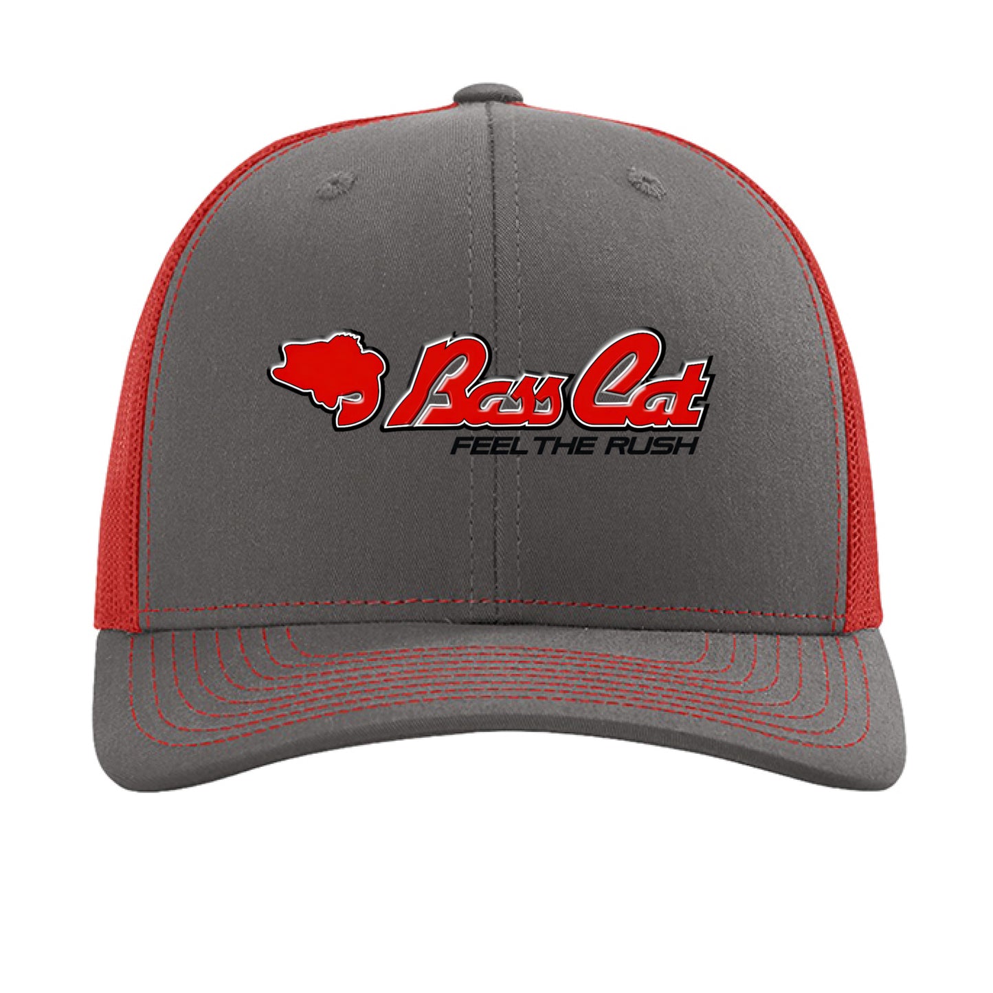 Charcoal/ Red - FRONT