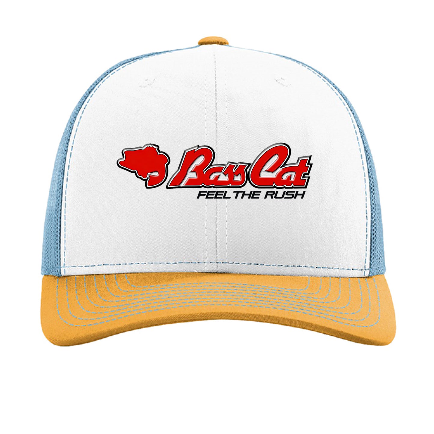 White/ Columbia Blue/ Yellow - FRONT