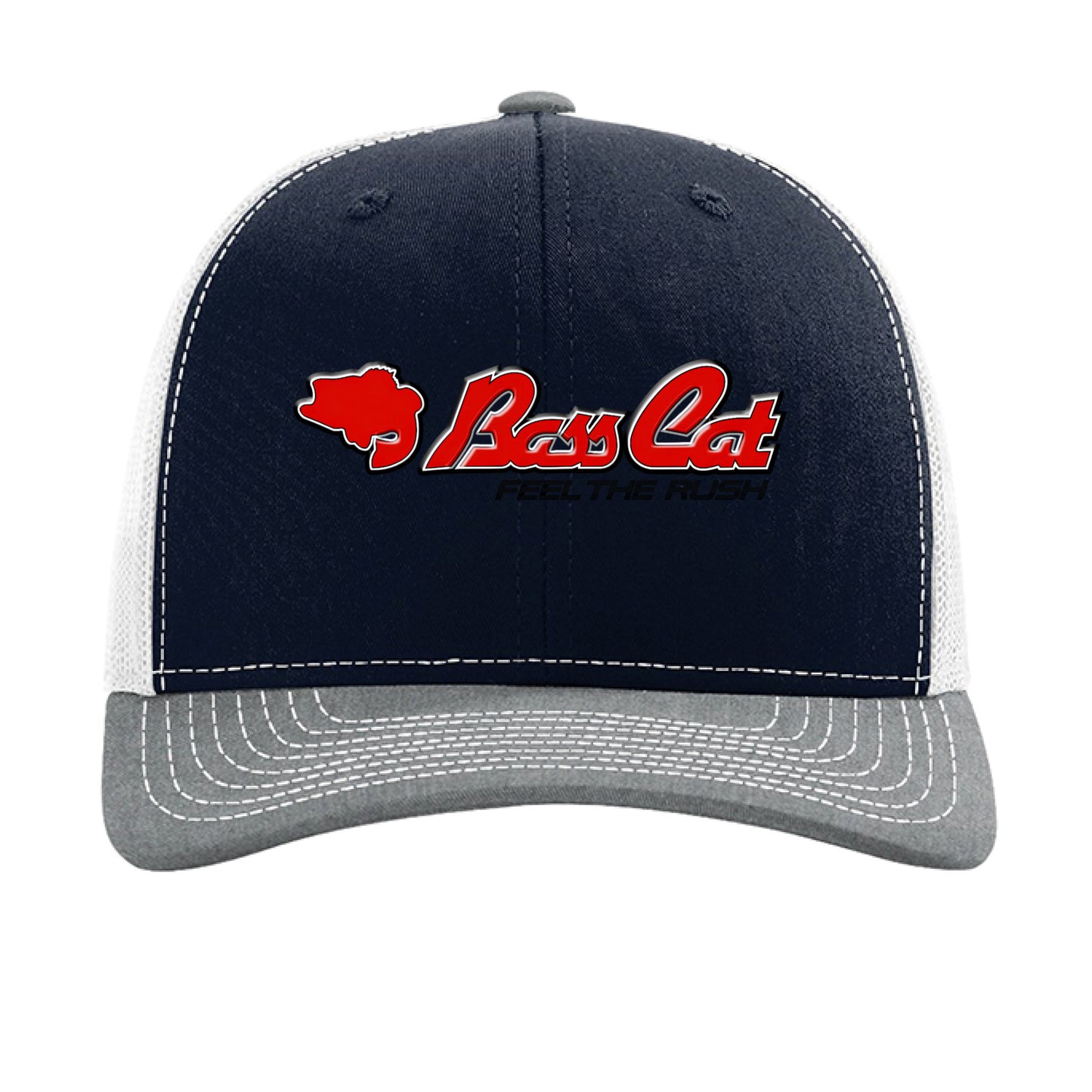 Navy/ White/ Heather Grey - FRONT