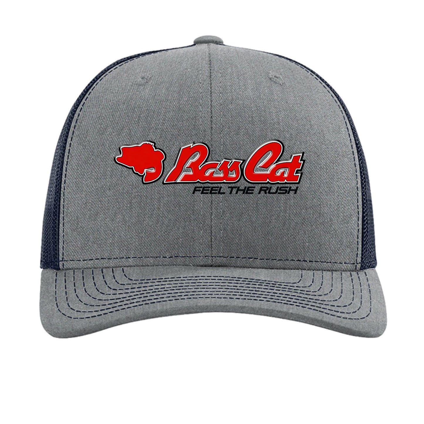 Heather Grey/ Navy - FRONT