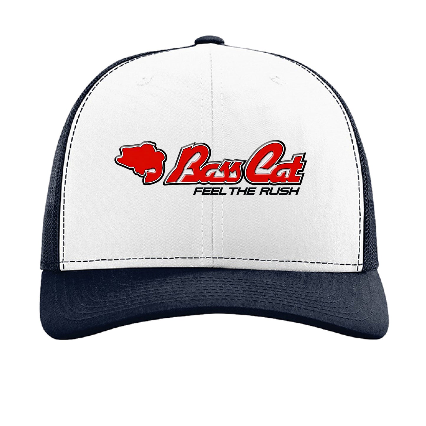 White/ Navy - FRONT