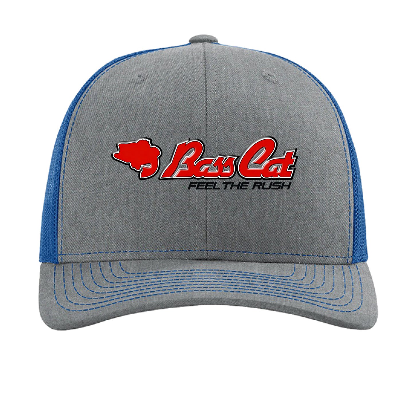 Heather Grey/ Royal - FRONT