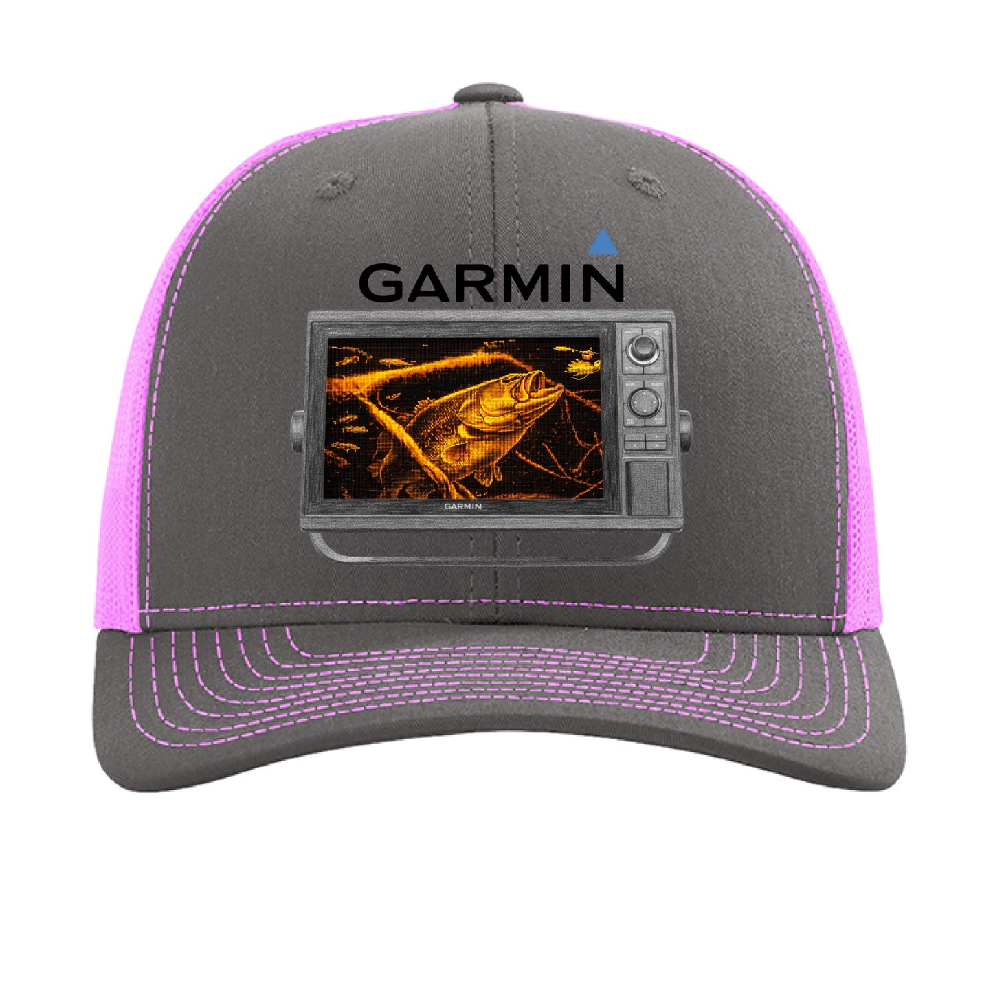 Charcoal/ Neon Pink - FRONT