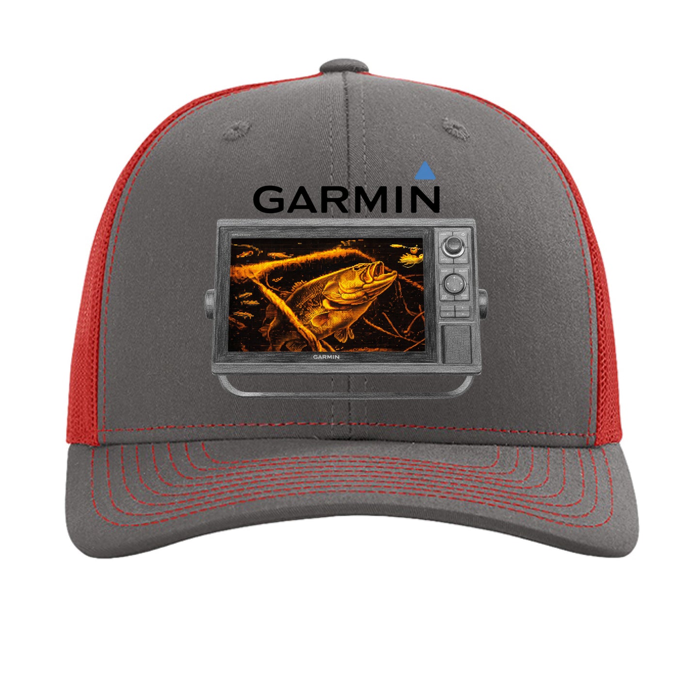 Charcoal/ Red - FRONT