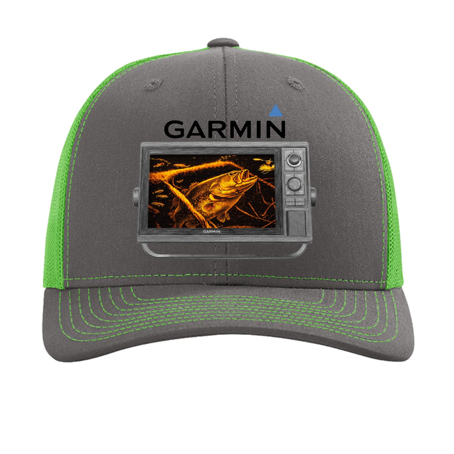 Charcoal/ Neon Green - FRONT