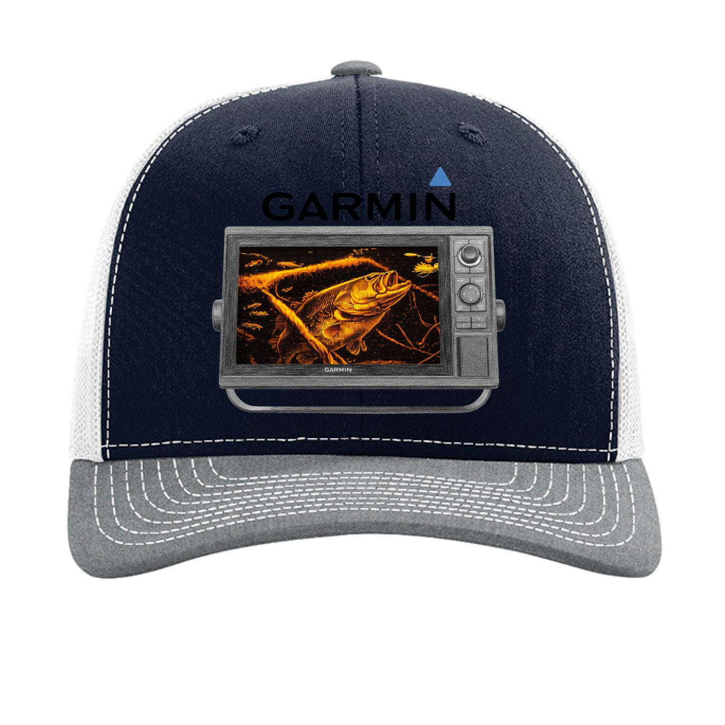 Navy/ White/ Heather Grey - FRONT