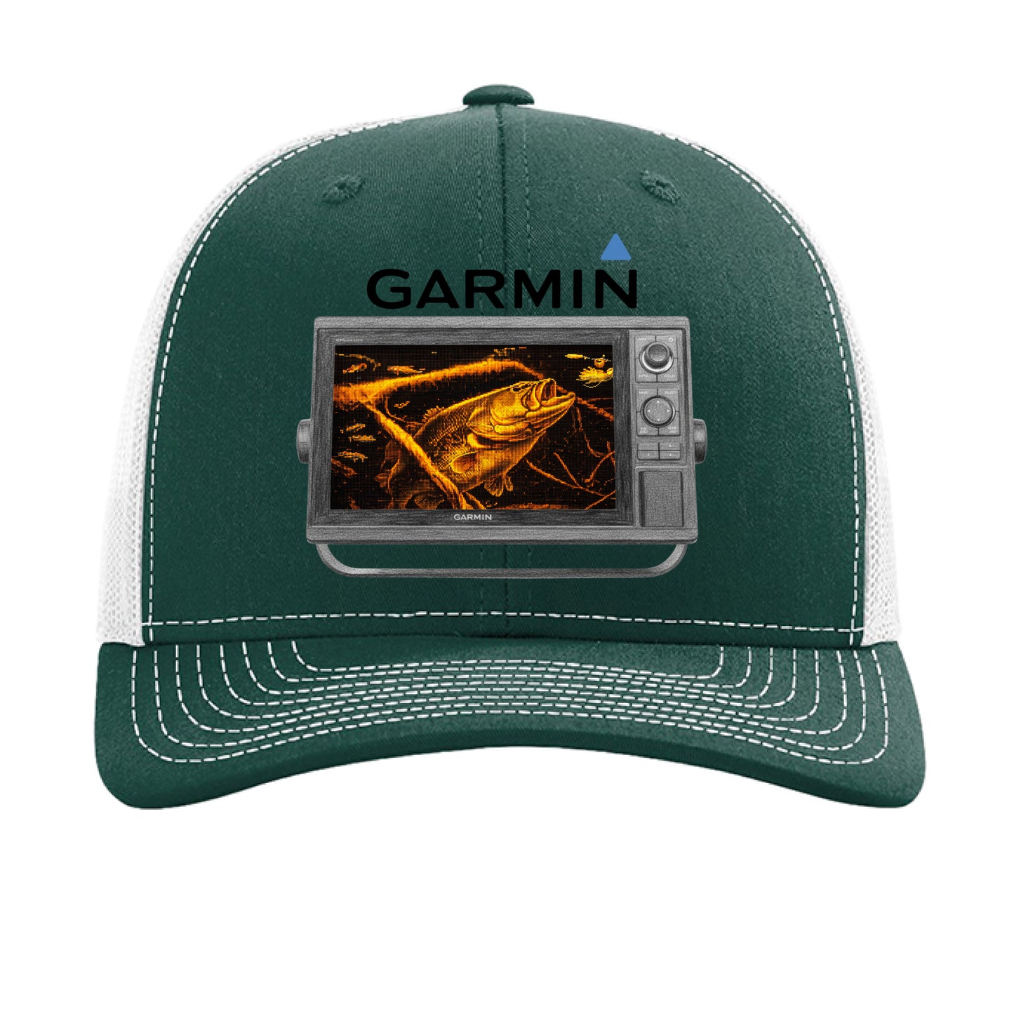Dark Green/ White - FRONT