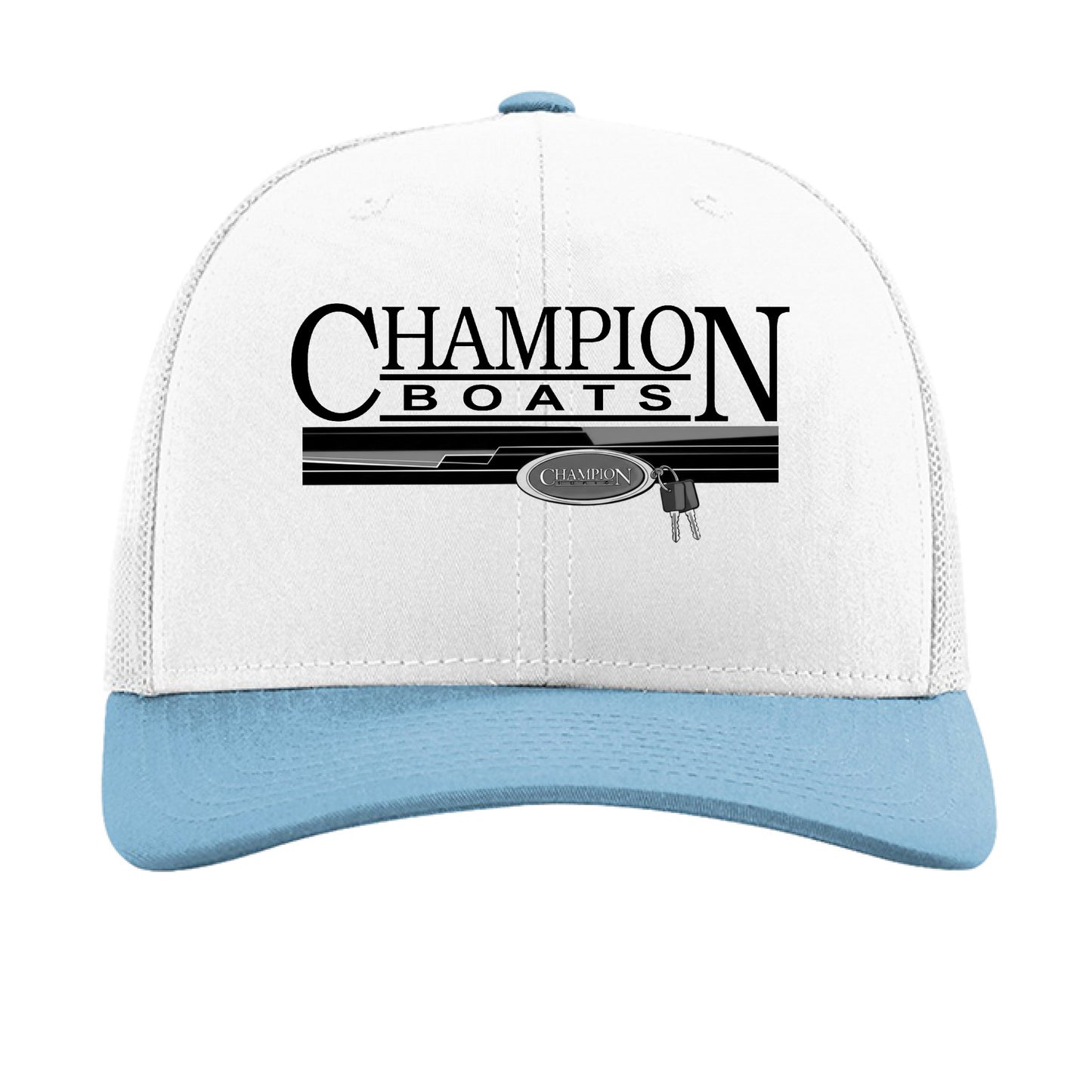 White/ White/ Columbia Blue - FRONT