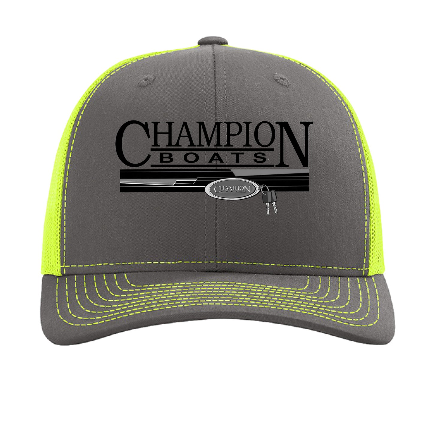 Charcoal/ Neon Yellow - FRONT