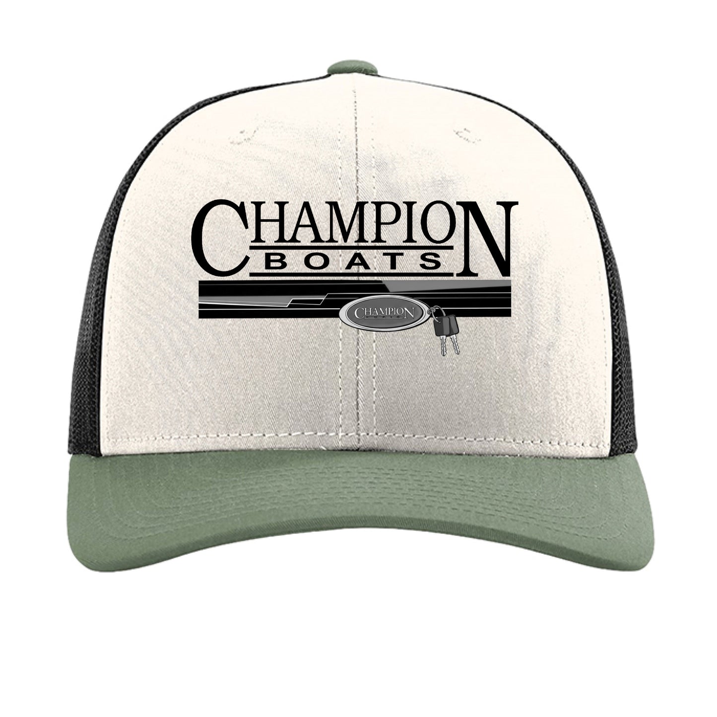 Cream/ Black/ Loden - FRONT