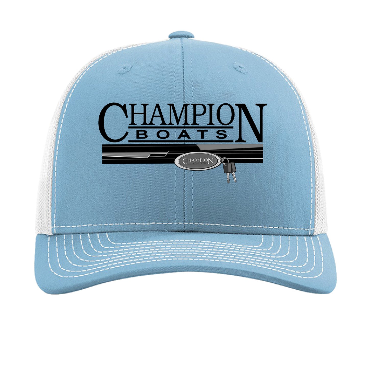 Columbia Blue/ White - FRONT