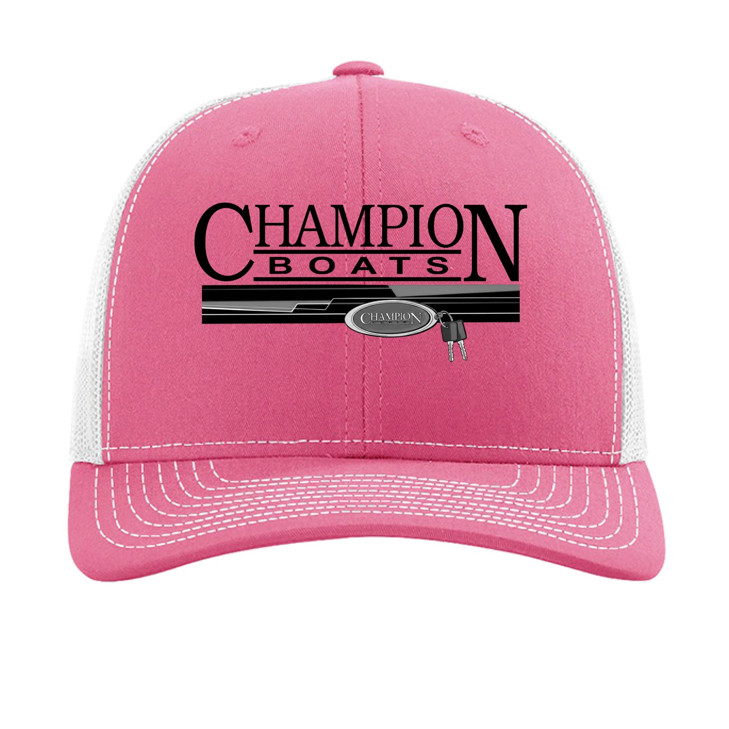 Hot Pink/ White - FRONT
