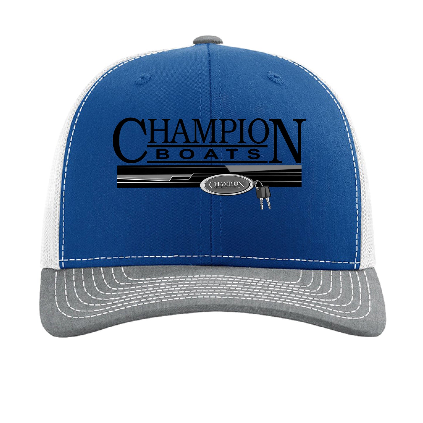 Royal/ White/ Heather Grey - FRONT