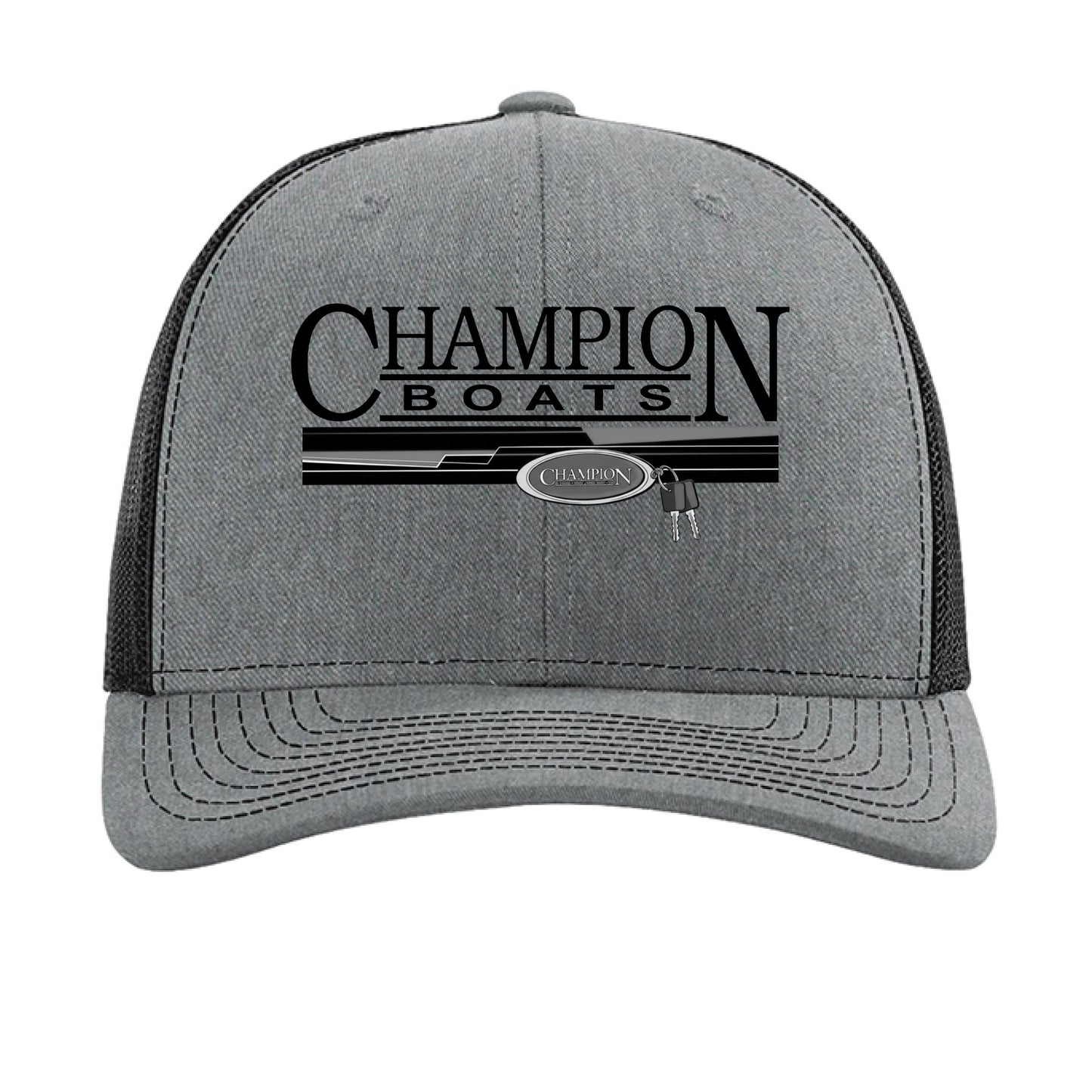 Heather Grey/ Black - FRONT
