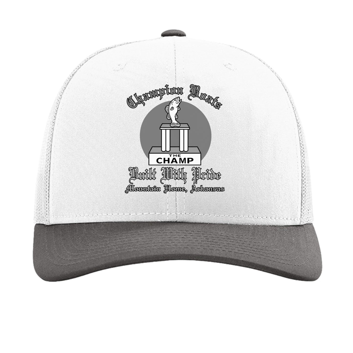 White/ White/ Charcoal - FRONT