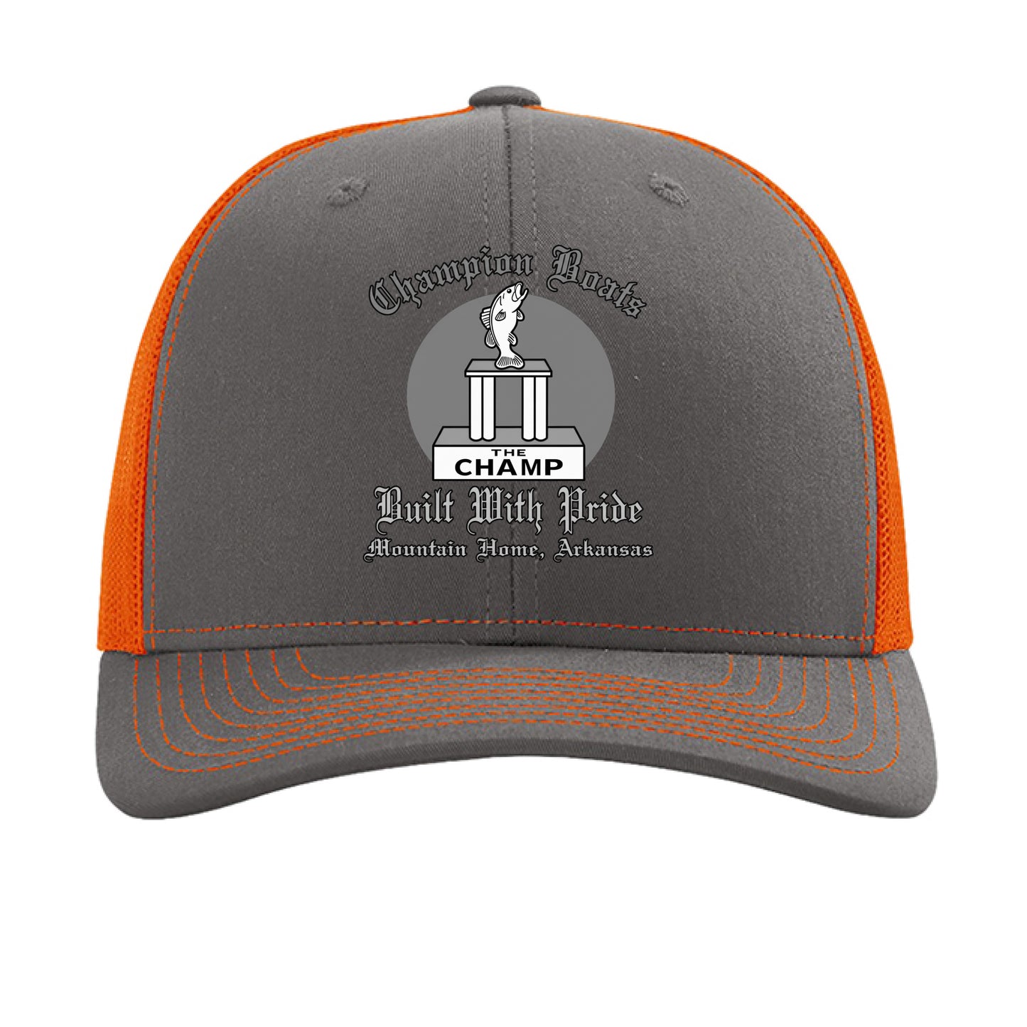 Charcoal/ Orange - FRONT