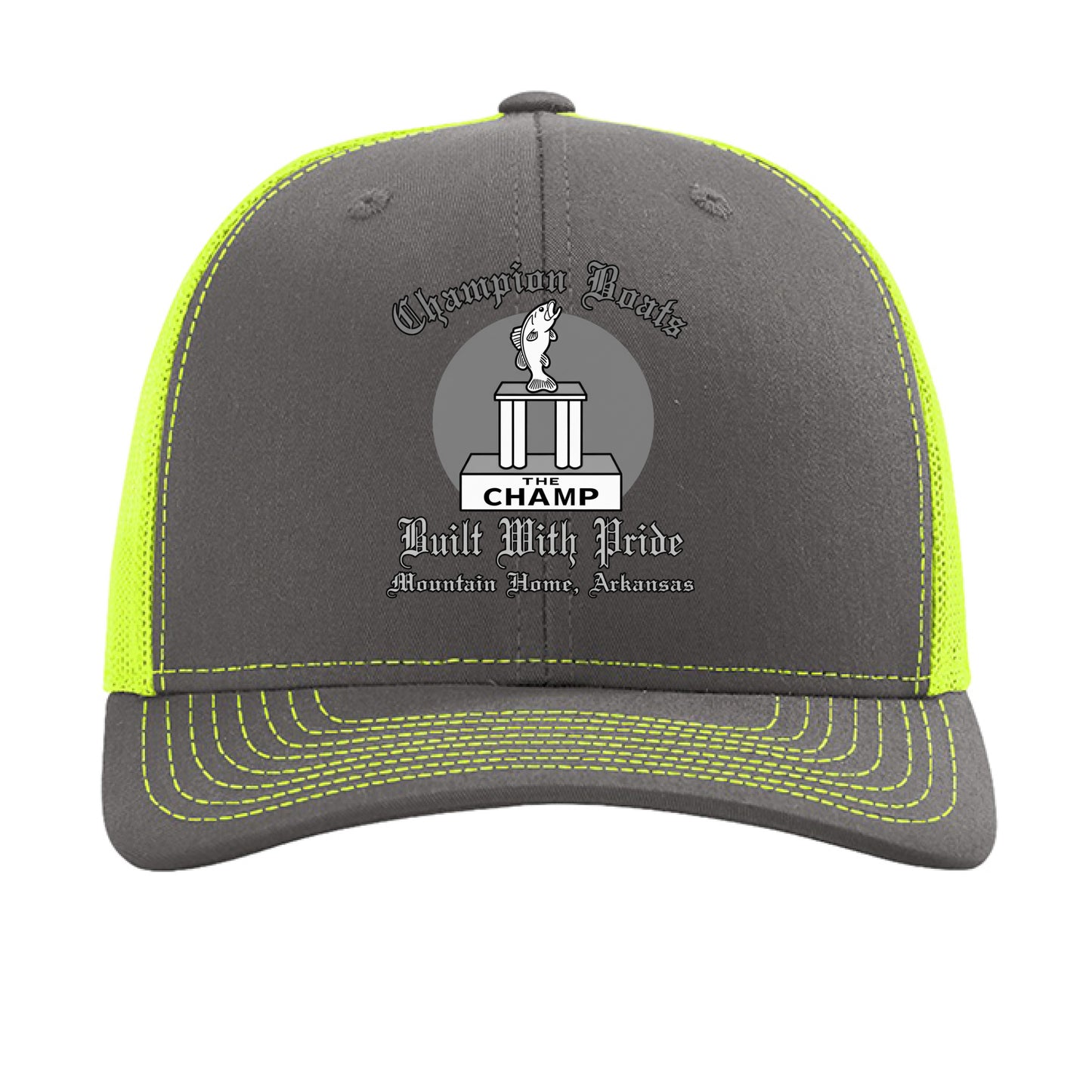 Charcoal/ Neon Yellow - FRONT