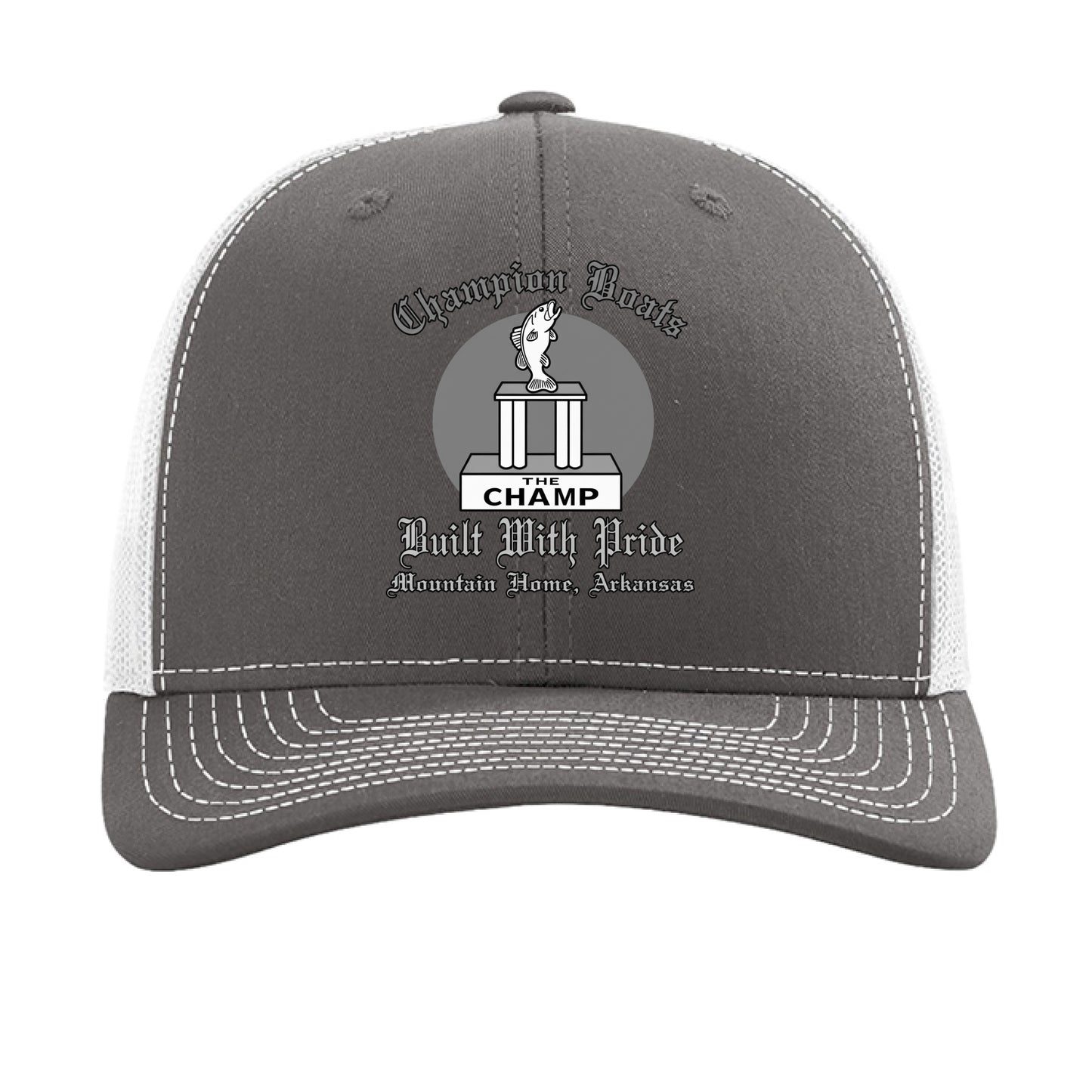 Charcoal/ White - FRONT
