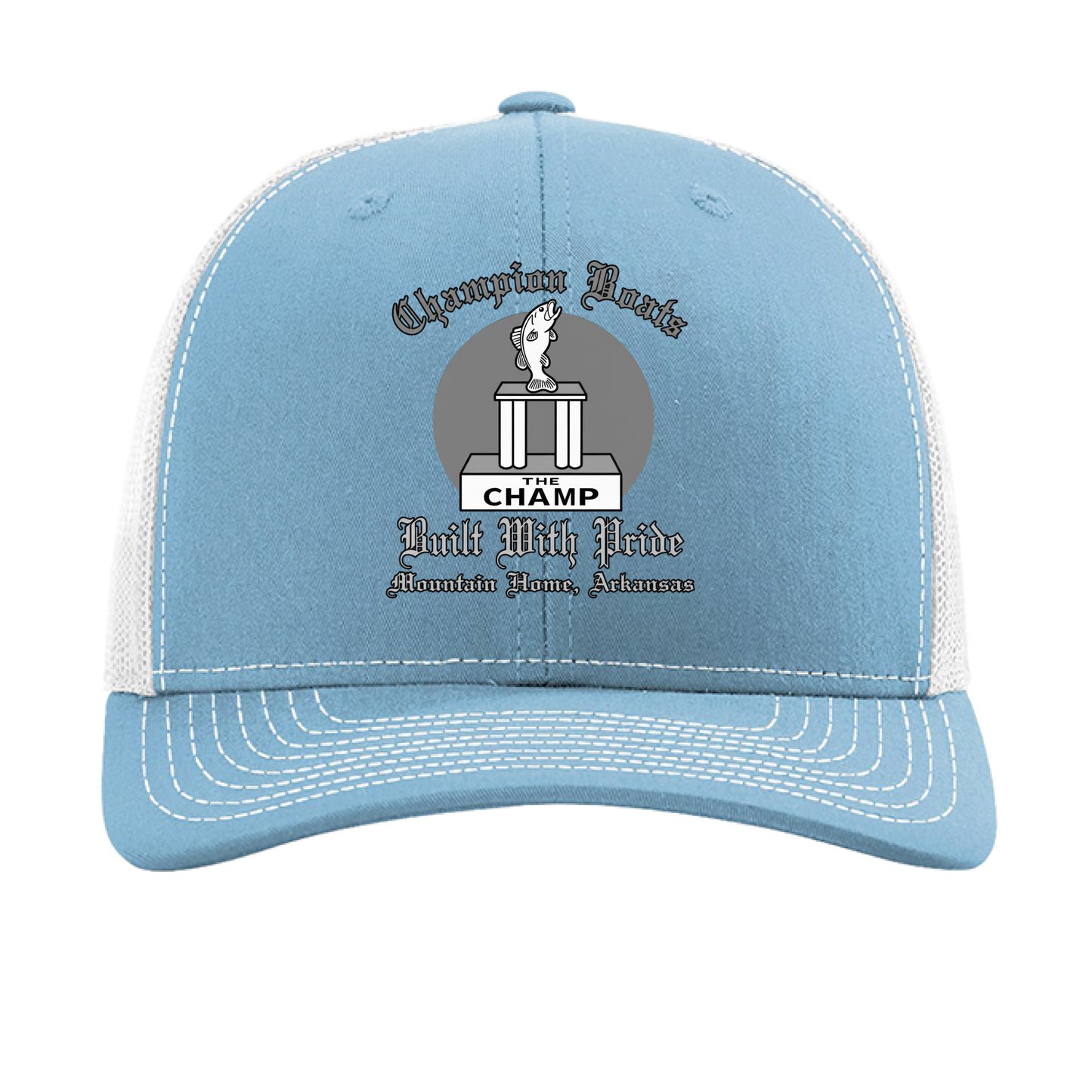 Columbia Blue/ White - FRONT