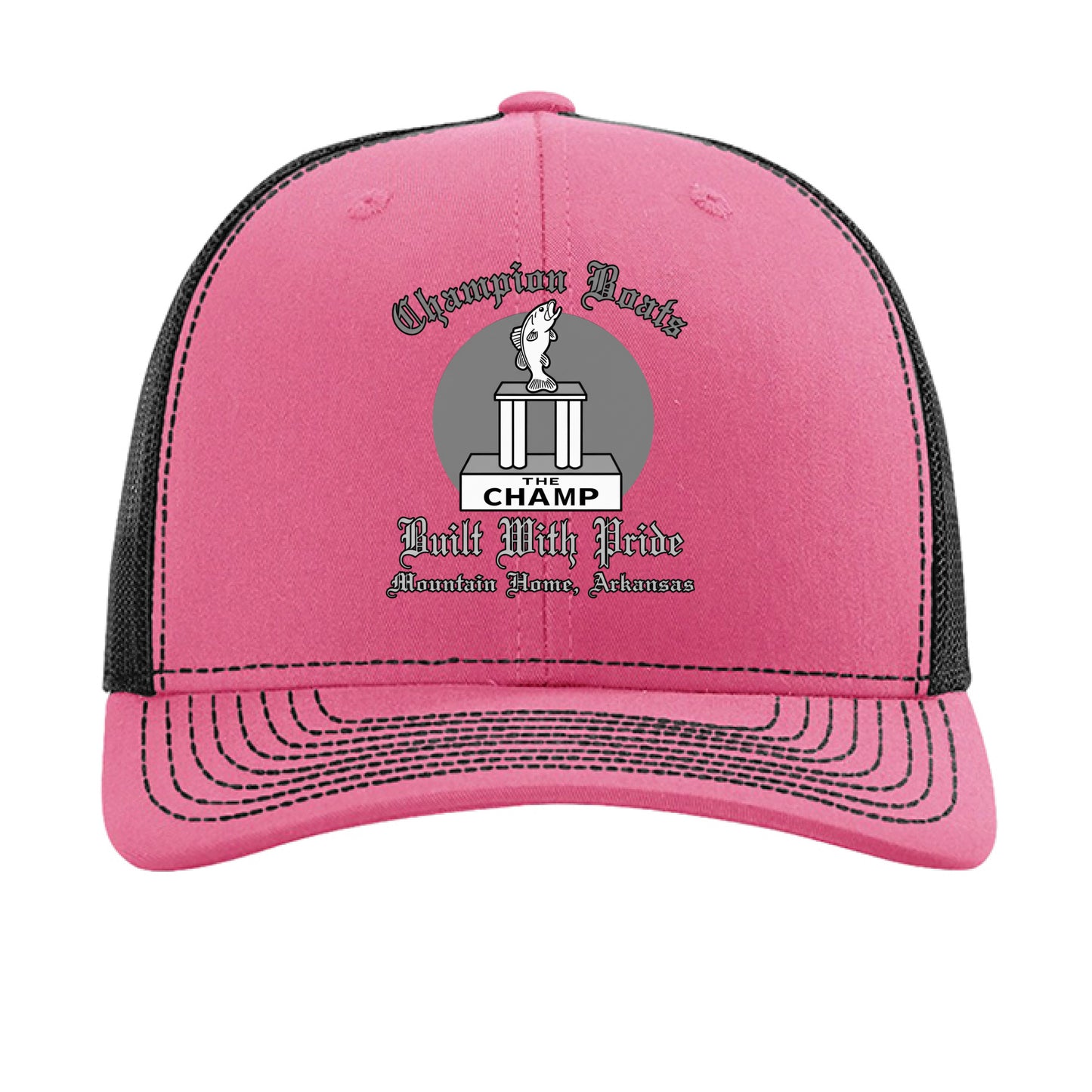 Hot Pink/ Black - FRONT