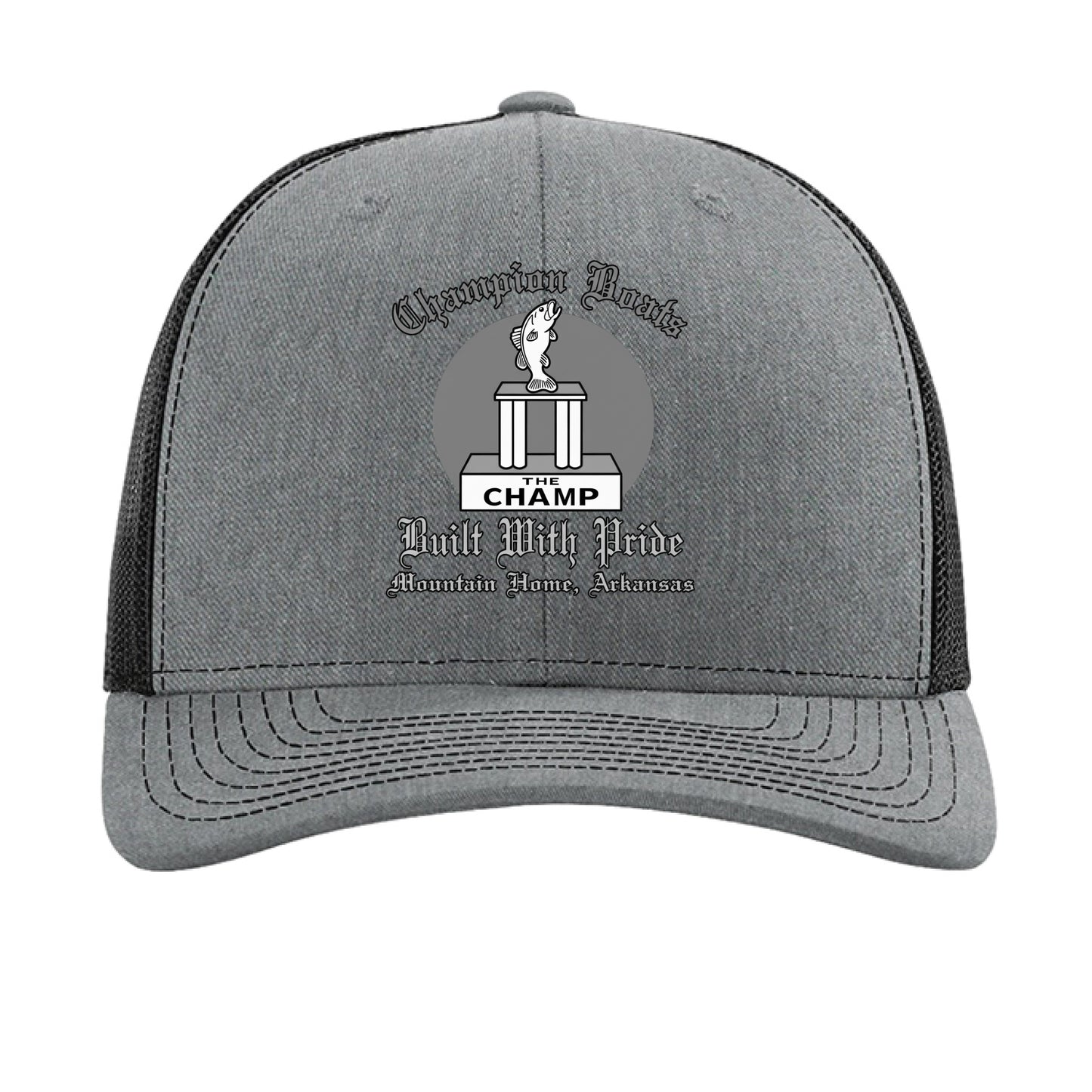 Heather Grey/ Black - FRONT