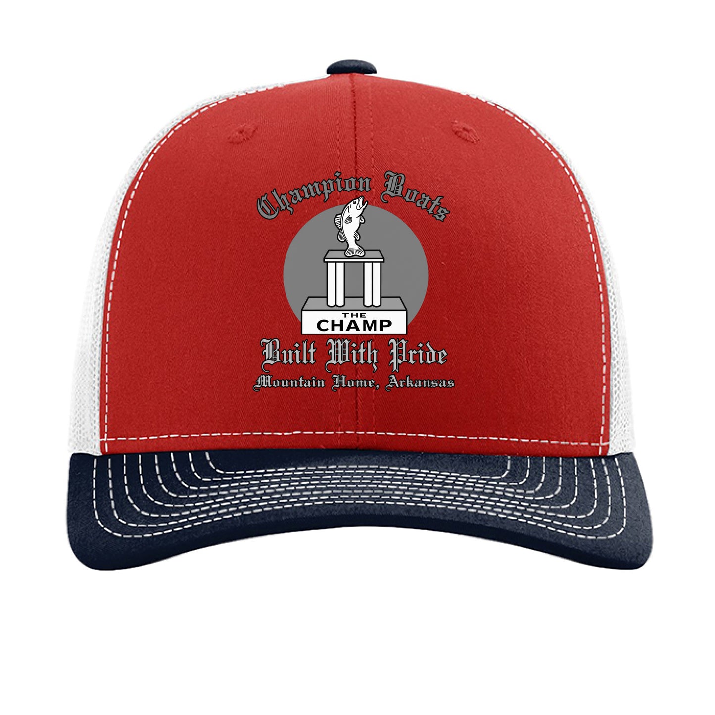 Red/ White/ Navy - FRONT
