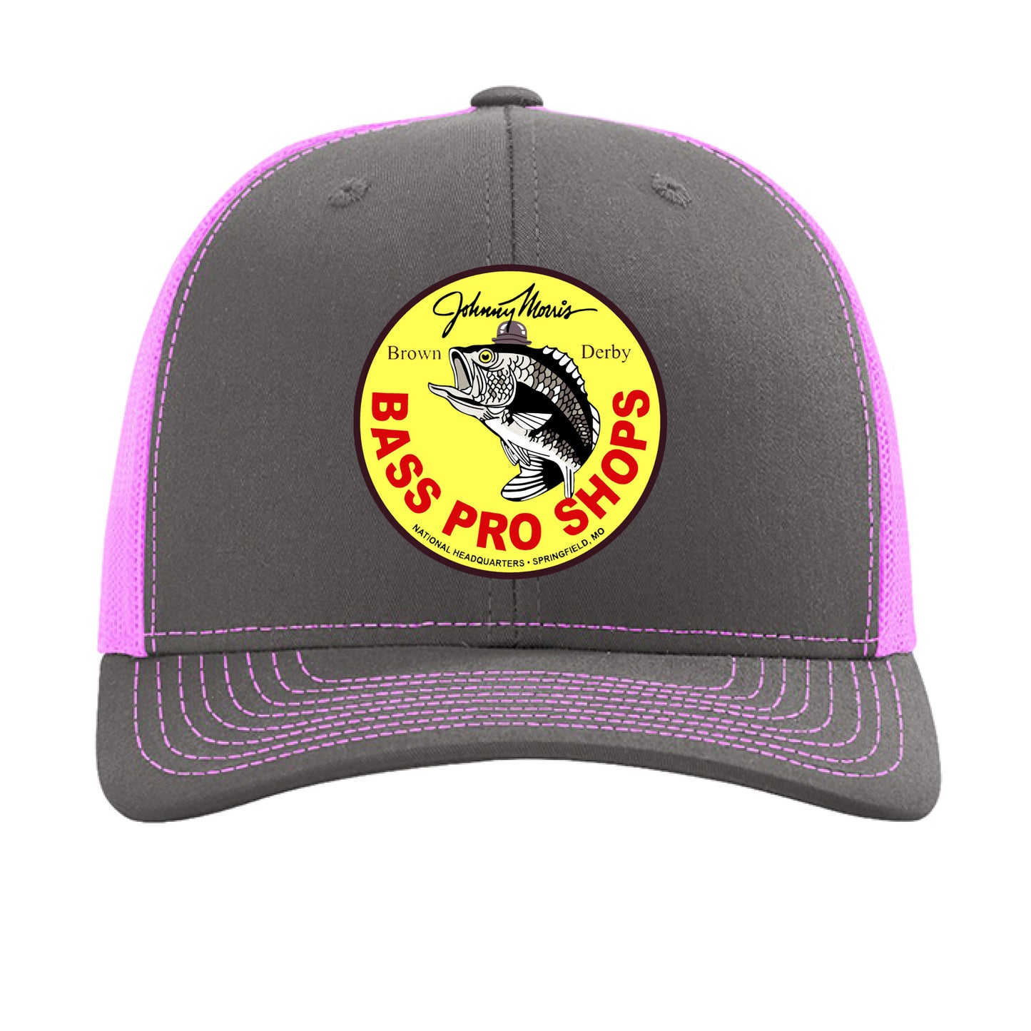 Charcoal/ Neon Pink - FRONT