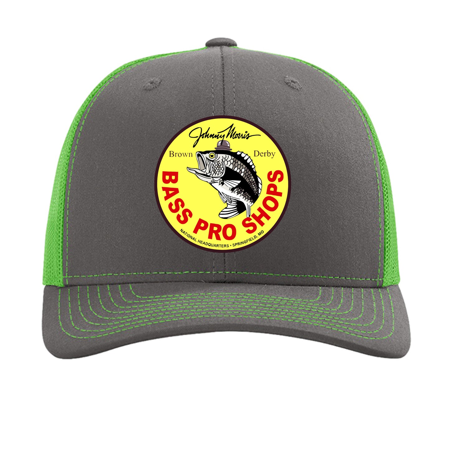Charcoal/ Neon Green - FRONT